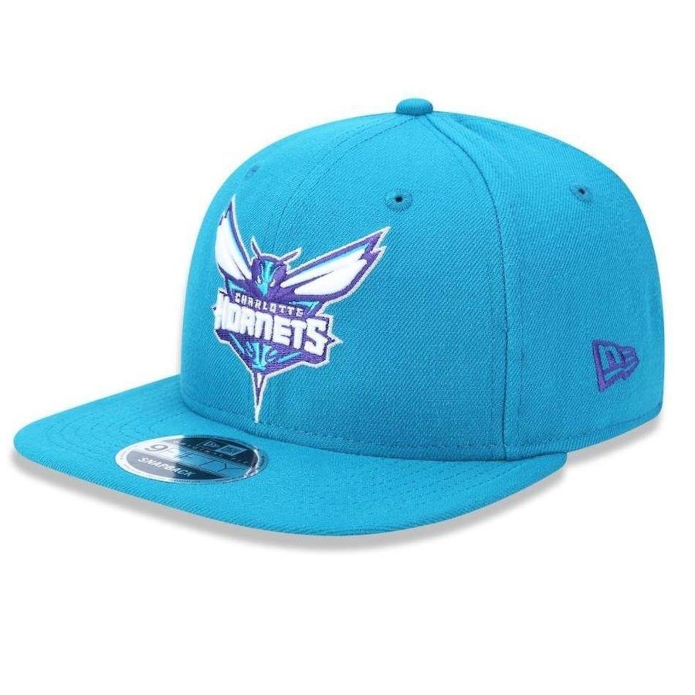 Boné Aba Reta New Era Charlotte Hornets 950 Primary - Snapback - Adulto - Foto 1