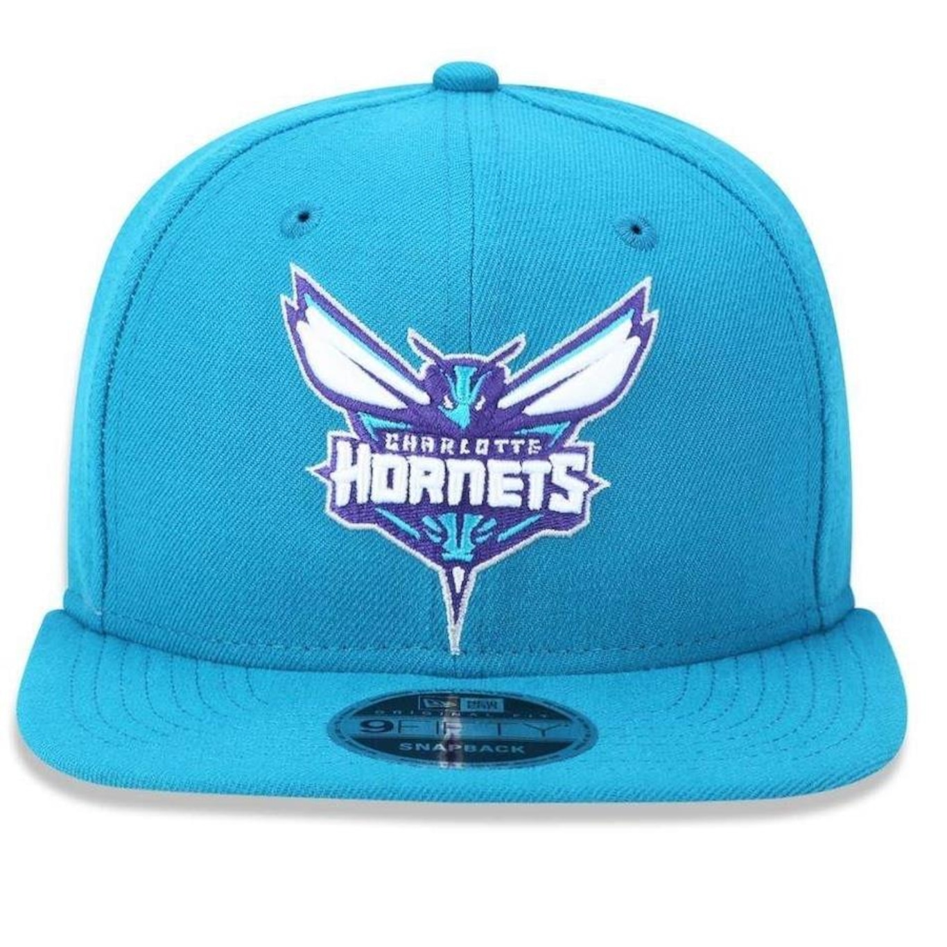 Boné Aba Reta New Era Charlotte Hornets 950 Primary - Snapback - Adulto - Foto 3