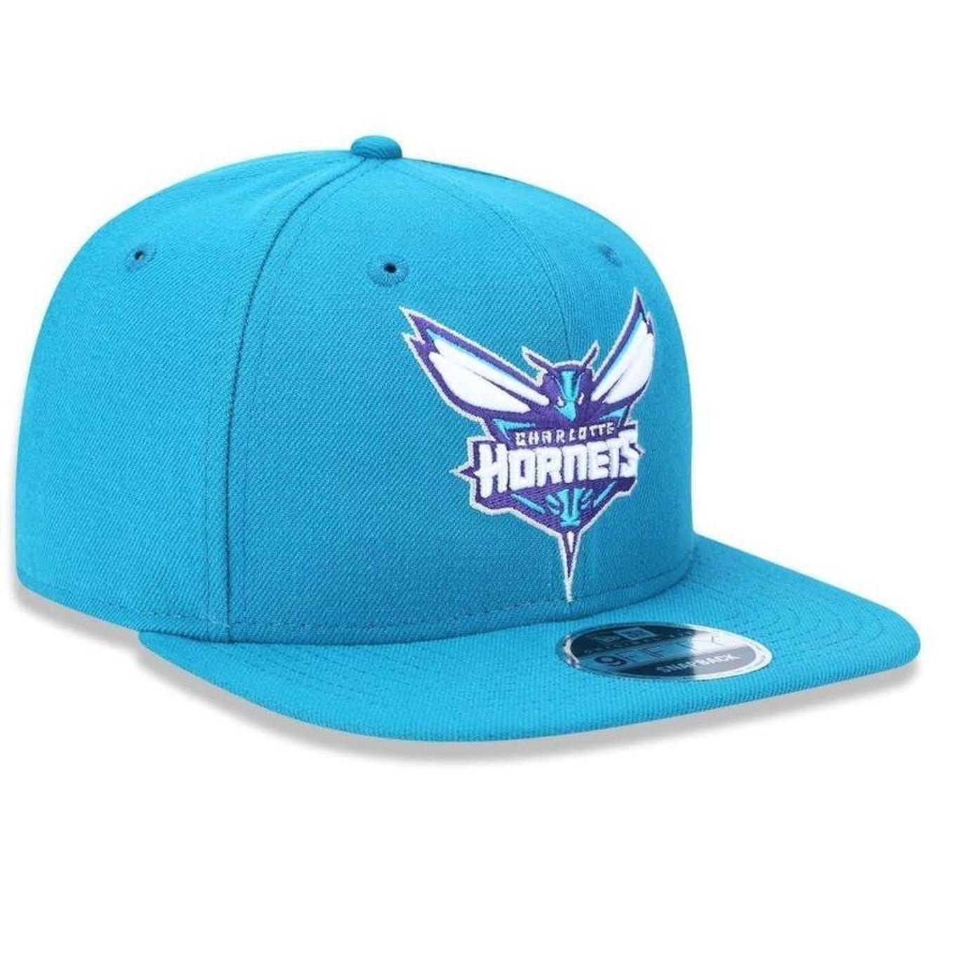 Boné Aba Reta New Era Charlotte Hornets 950 Primary - Snapback - Adulto - Foto 4