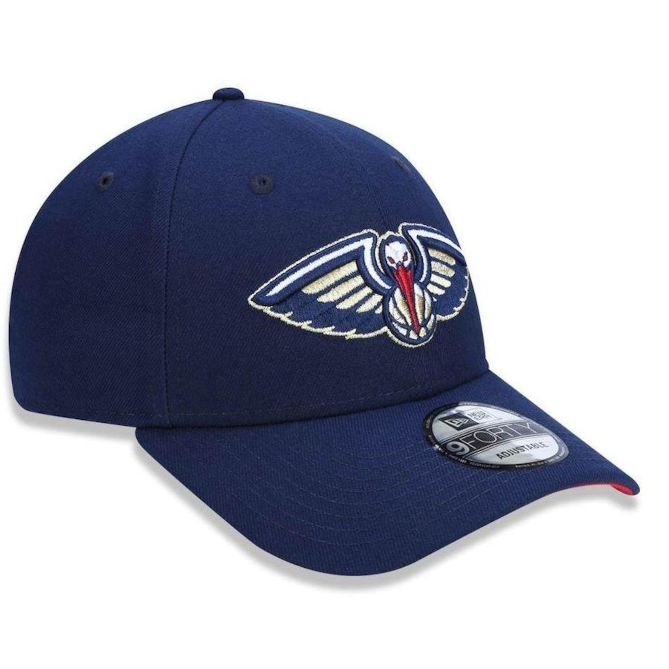 Boné Aba Curva New Era New Orleans Pelicans 940 Primary - Snapback - Adulto - Foto 4