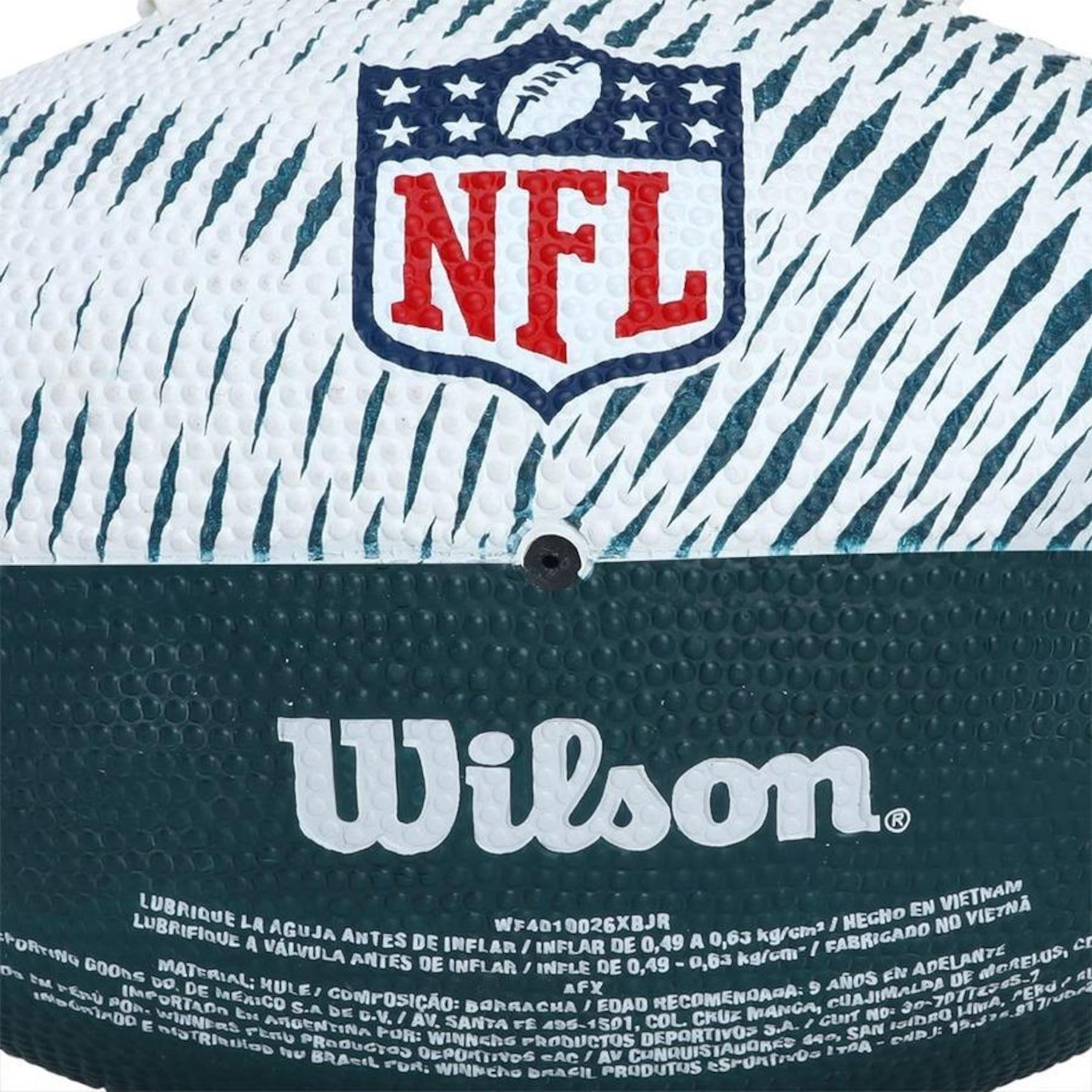 Bola de Futebol Americano Wilson Philadelphia Eagles - Foto 2