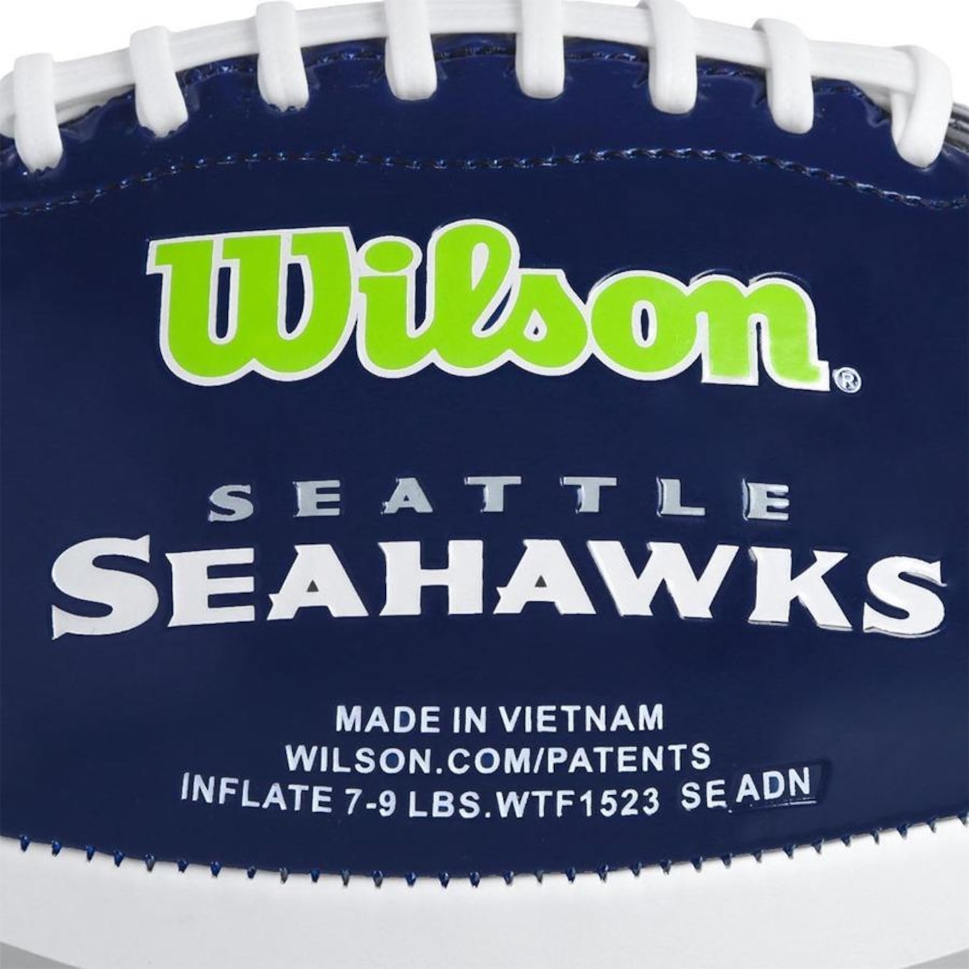 Bola de Futebol Americano Wilson Nfl Seatle Seahawks Mini - Foto 3