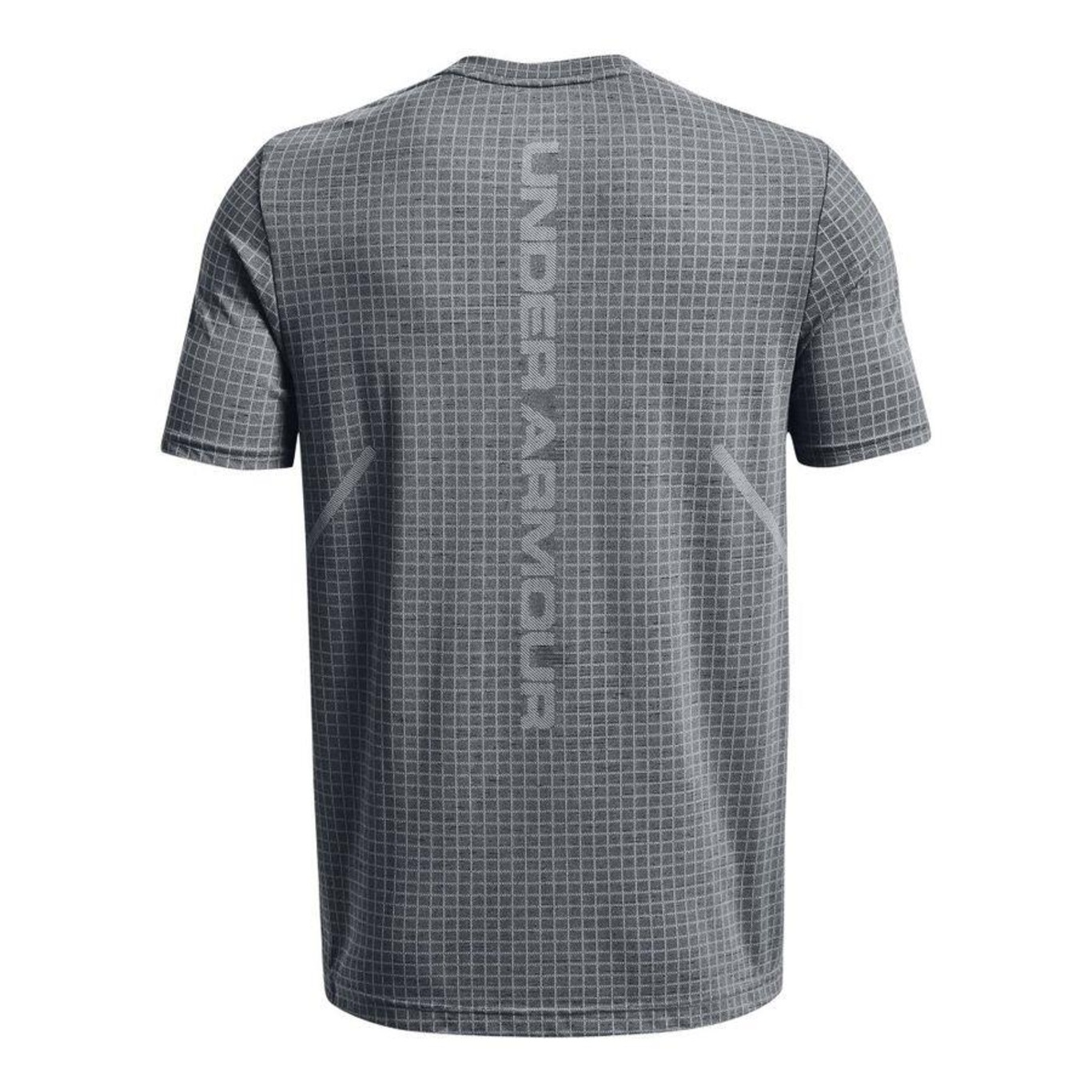 Camiseta Under Armour Seamless Grid Masculina - Preta - Bayard Esportes