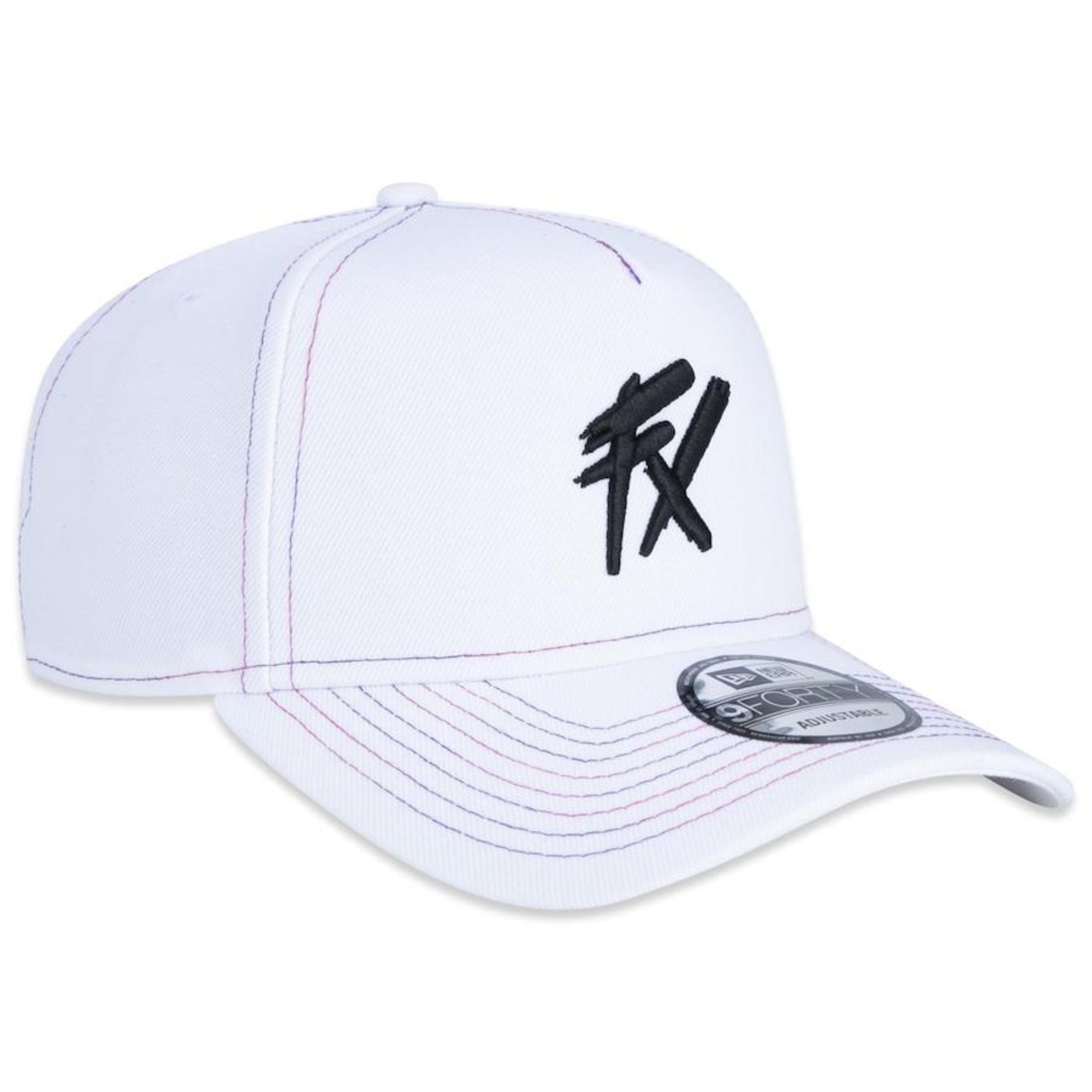 Boné Aba Curva New Era 9Forty A-Frame 3C Games Fluxo - Snapback - Masculino - Foto 2