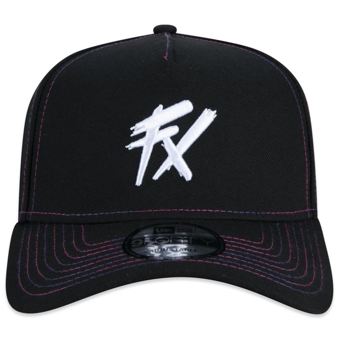 Boné Aba Curva New Era 9Forty A-Frame 3C Games Fluxo - Snapback - Masculino - Foto 3