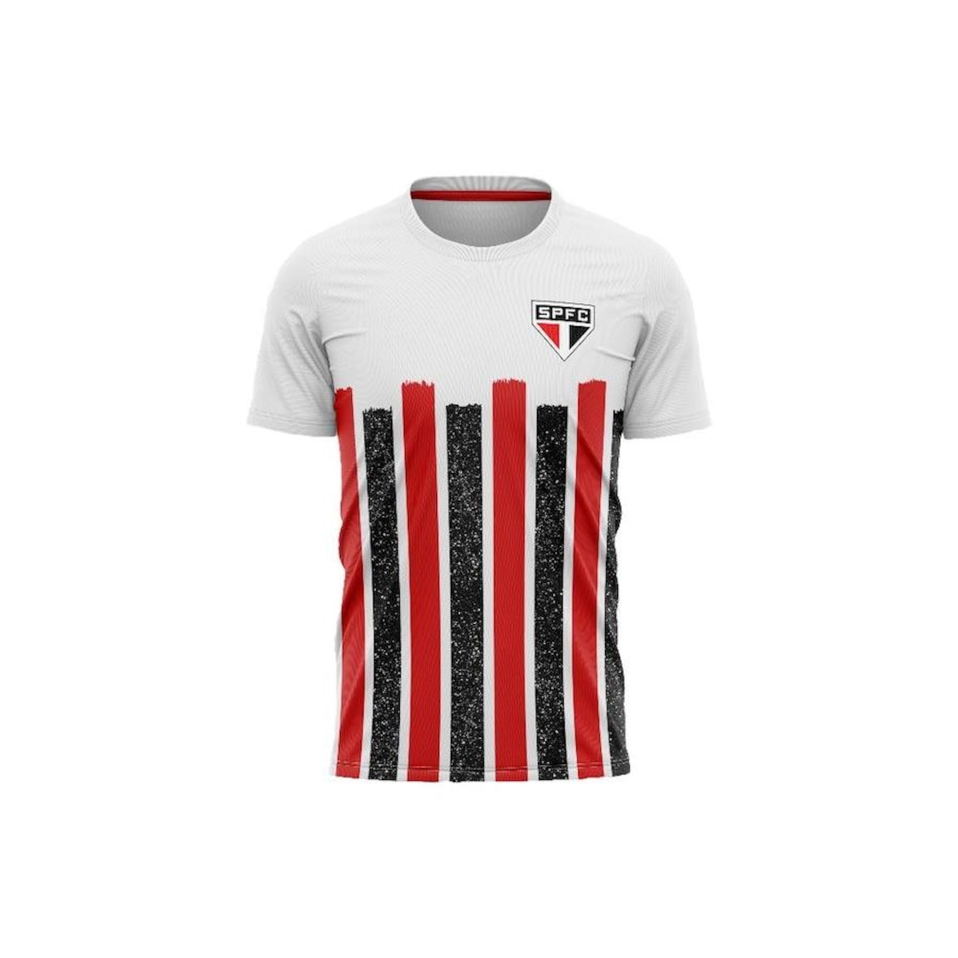 Camisa do São Paulo Braziline Bursary Tricolor - Infantil - Foto 1