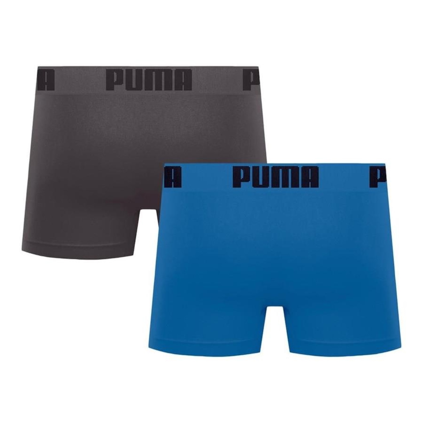 Kit Cuecas Boxer Puma sem Costura - 2 Unidades - Adulto - Foto 2