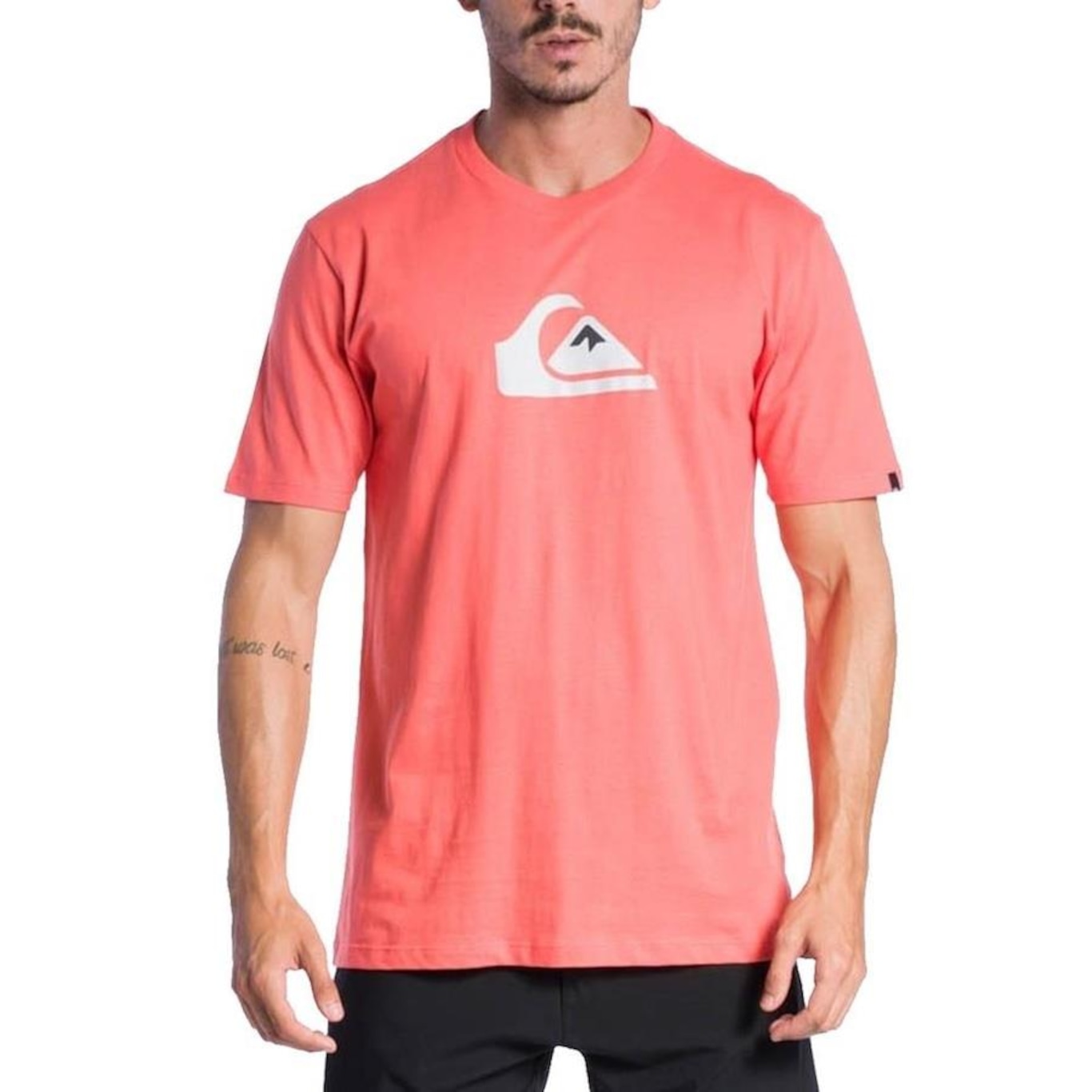 Camiseta Quiksilver Logo Colors - Masculina - Foto 1