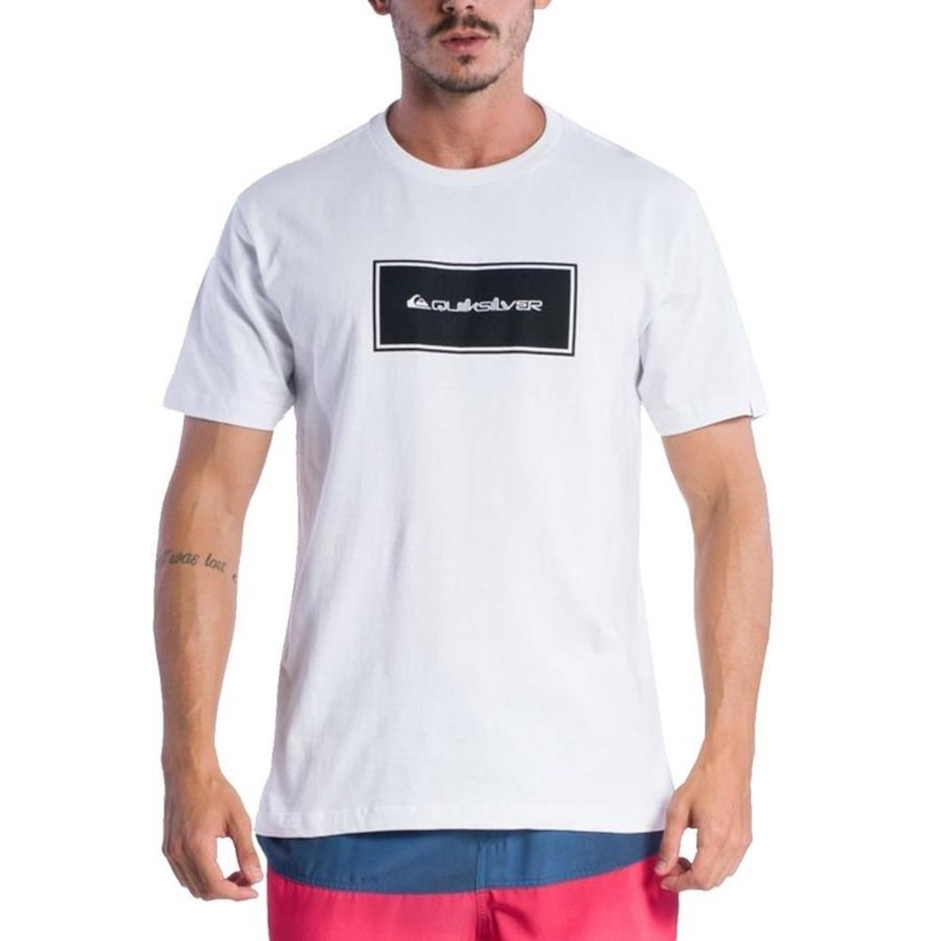 Camiseta Quiksilver Omni Rectangle - Masculina - Foto 1