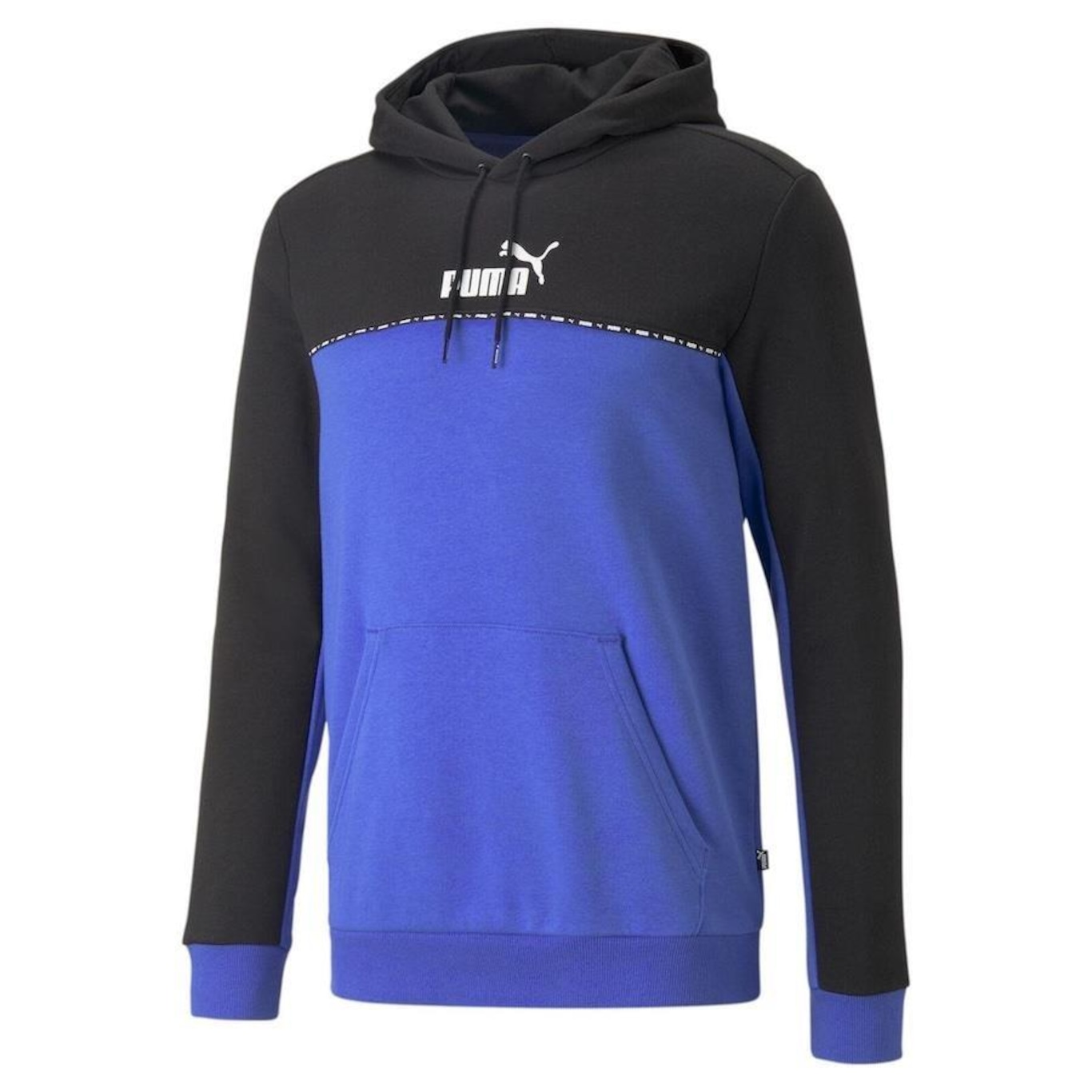 Blusão de Moletom com Capuz Puma Ess Block X Tape Hoodie - Masculino - Foto 1