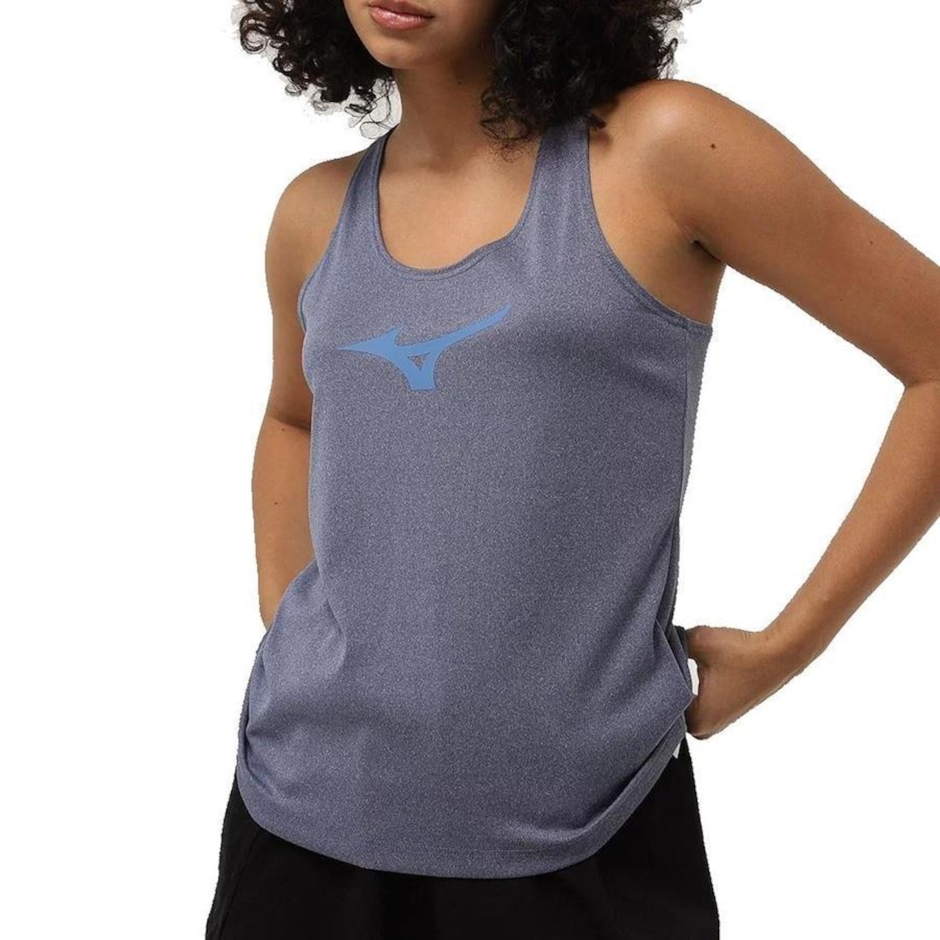 Camiseta Regata Mizuno Spark - Feminina - Foto 1