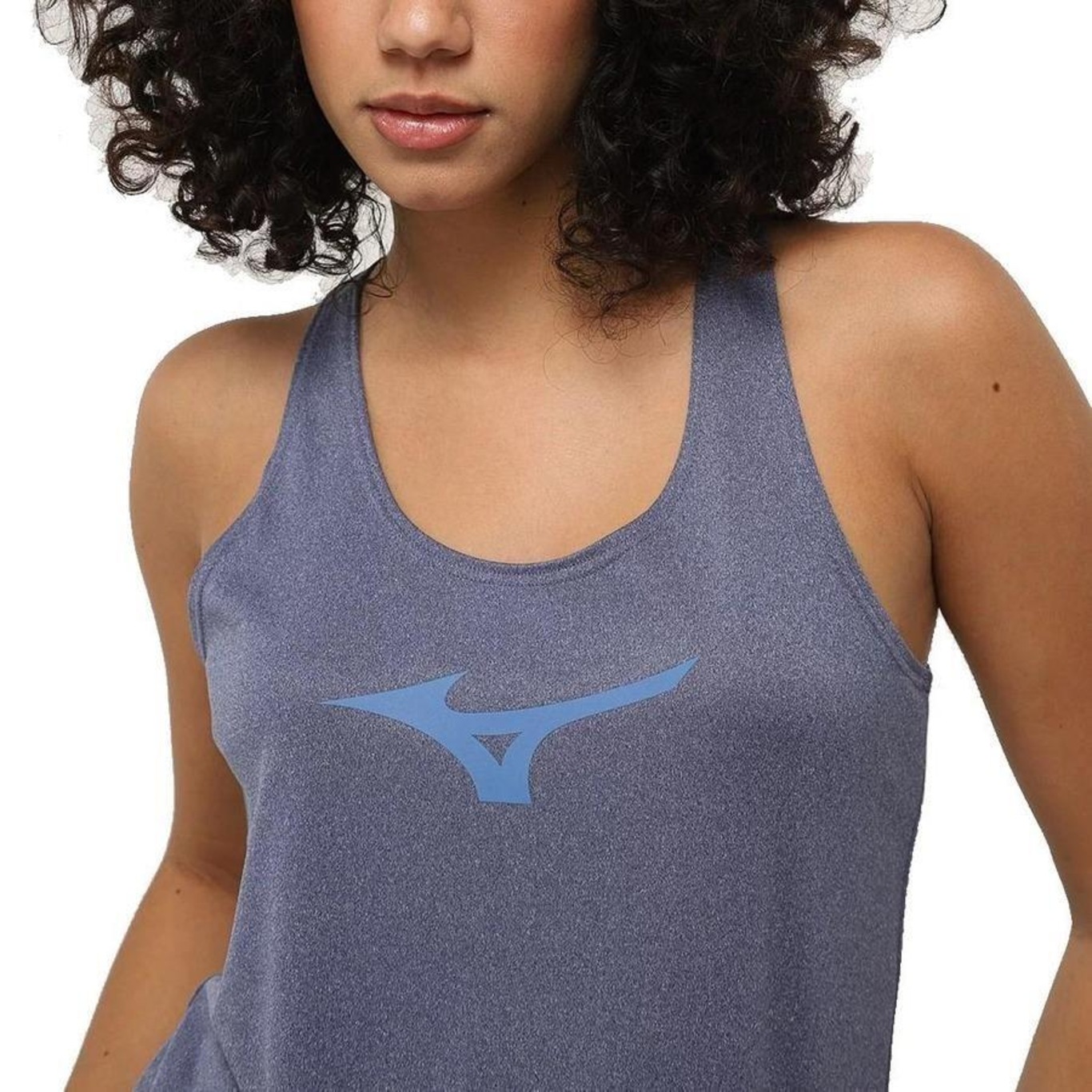 Camiseta Regata Mizuno Spark - Feminina - Foto 3