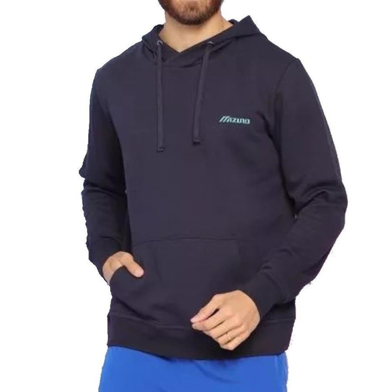 Blusão de Moletom com Capuz Mizuno Soft II - Masculino - Foto 1