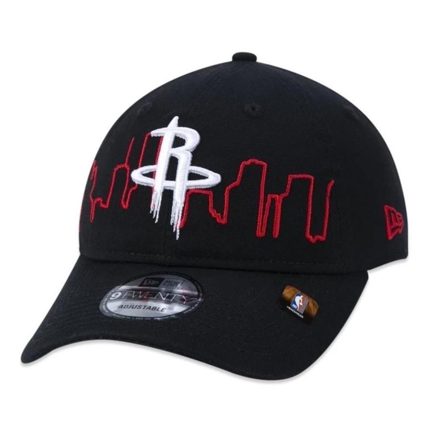 Boné Aba Curva New Era 920 Houston Rockets Tip-Off - Strapback - Adulto - Foto 1