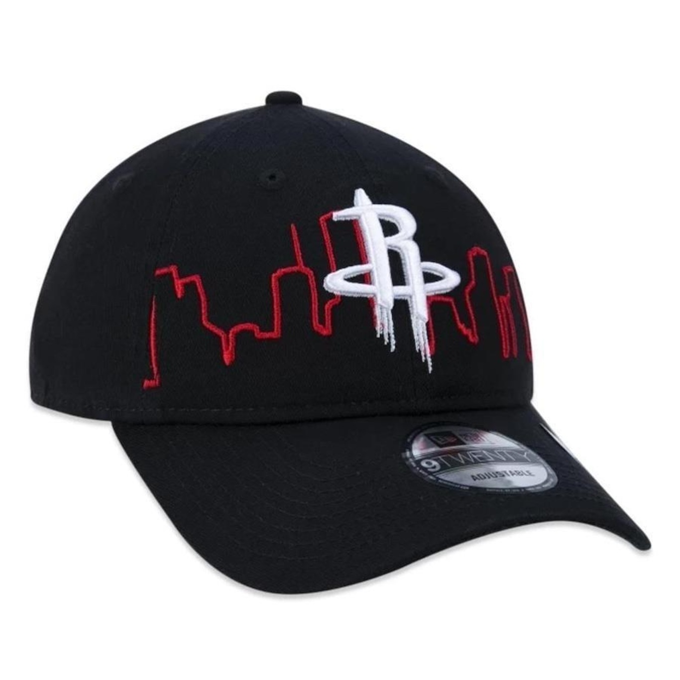 Boné Aba Curva New Era 920 Houston Rockets Tip-Off - Strapback - Adulto - Foto 4