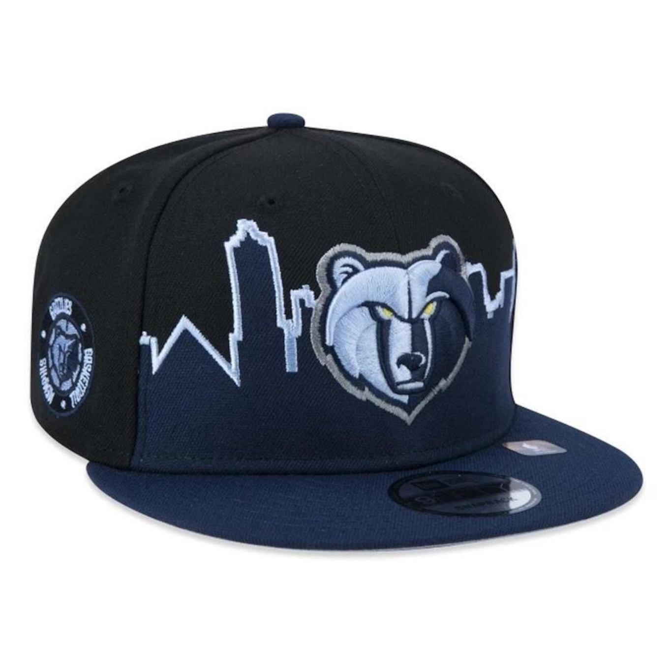 Boné Aba Reta New Era 950 Memphis Grizzlies Tip-Off - Snapback - Adulto - Foto 4