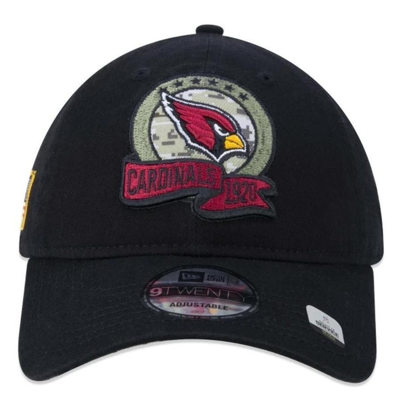 Boné Aba Curva New Era 920 Arizona Cardinals Salute To Service 2022 - Strapback - Adulto - Foto 3