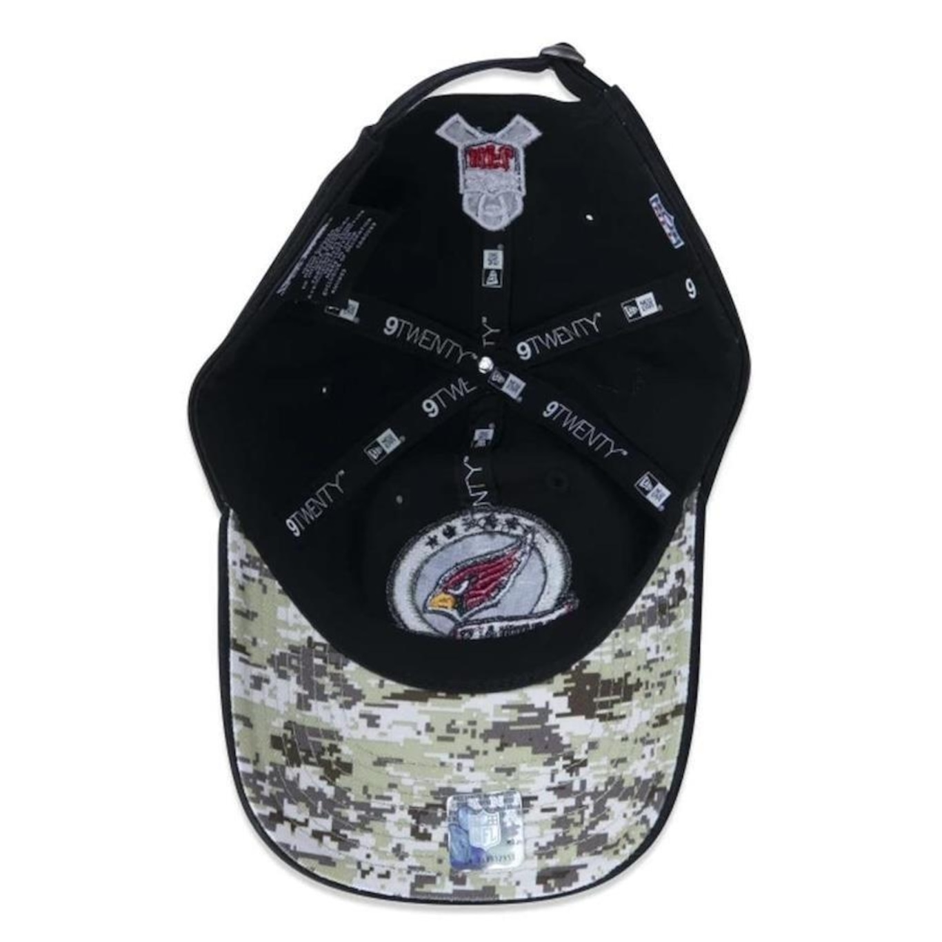 Boné Aba Curva New Era 920 Arizona Cardinals Salute To Service 2022 - Strapback - Adulto - Foto 5