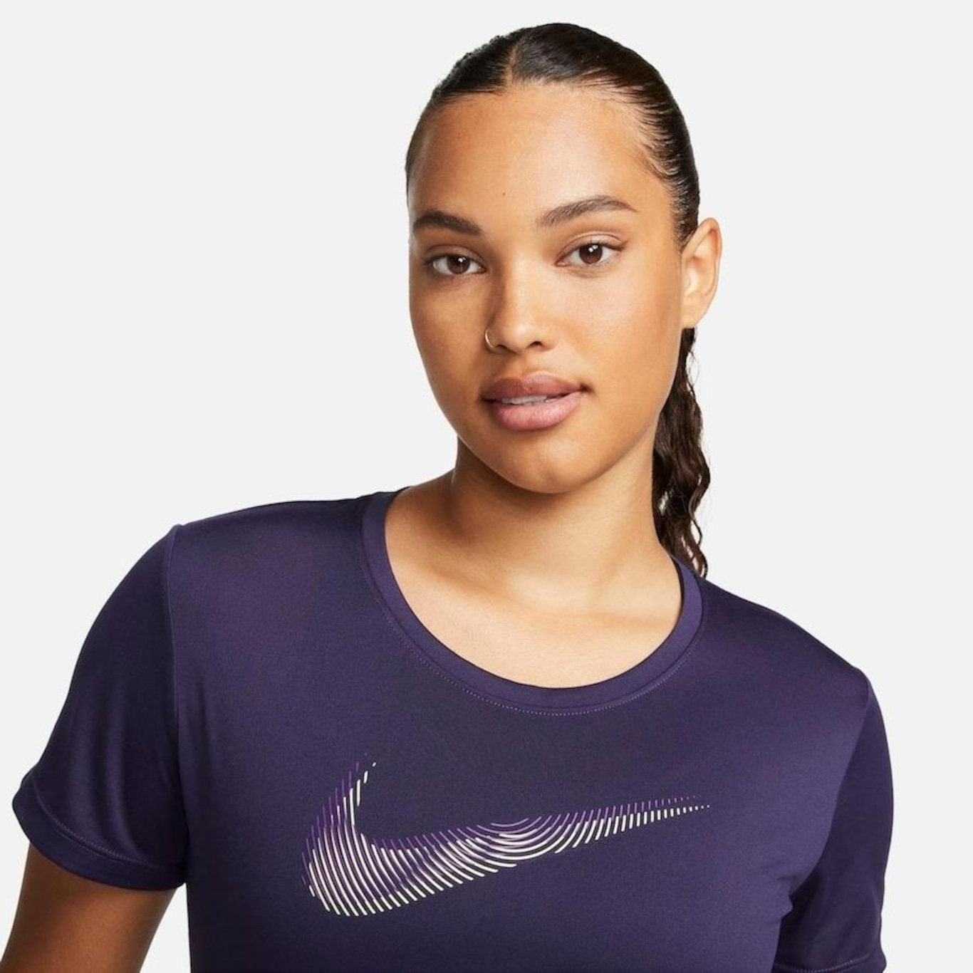 Camiseta Nike One Dri-fit Swoosh Feminina