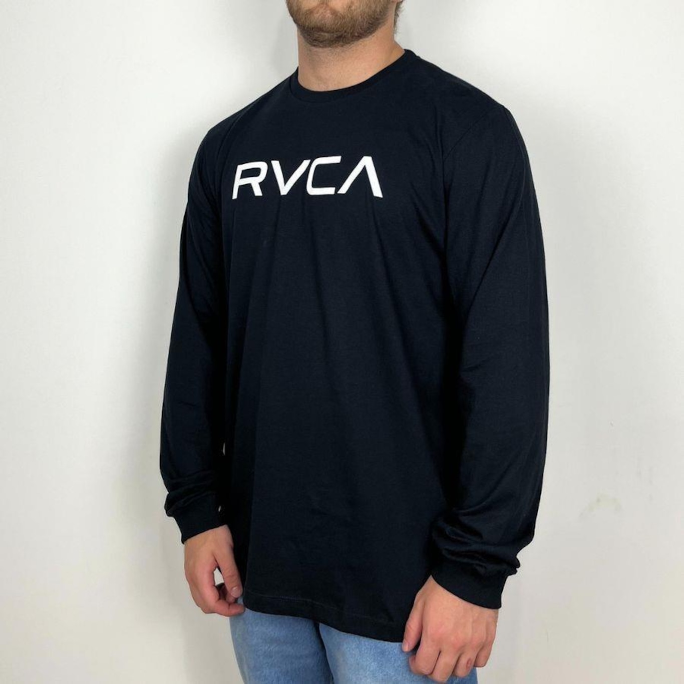 Camiseta RVCA Manga Longa Big - Masculina - Foto 3