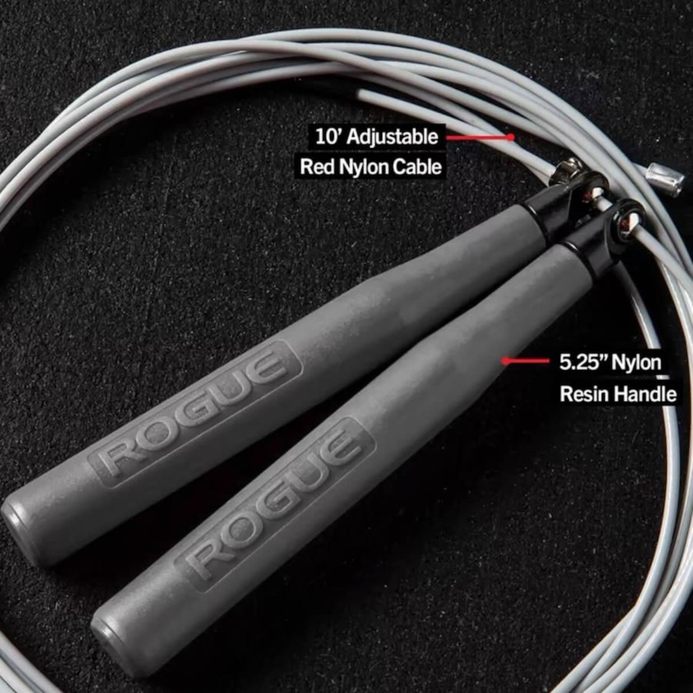 Corda de Pular Rogue Sr-1S Speed Rope - 3 metros - Foto 3