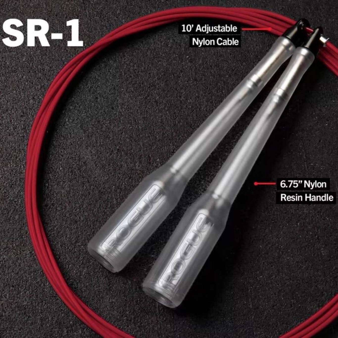 Corda de Pular Rogue Sr-1 Speed Rope - 3 metros - Foto 3