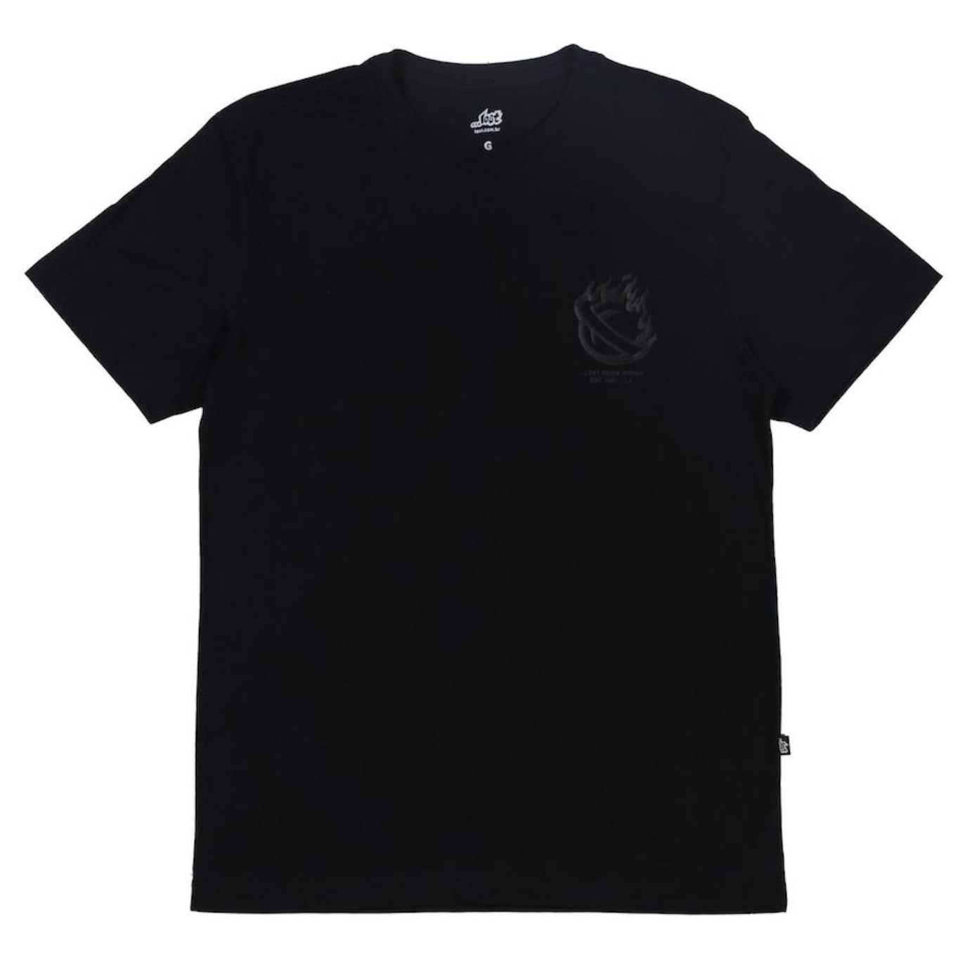 Camiseta John John Out Black - Estilo Urbano e Sofisticado para