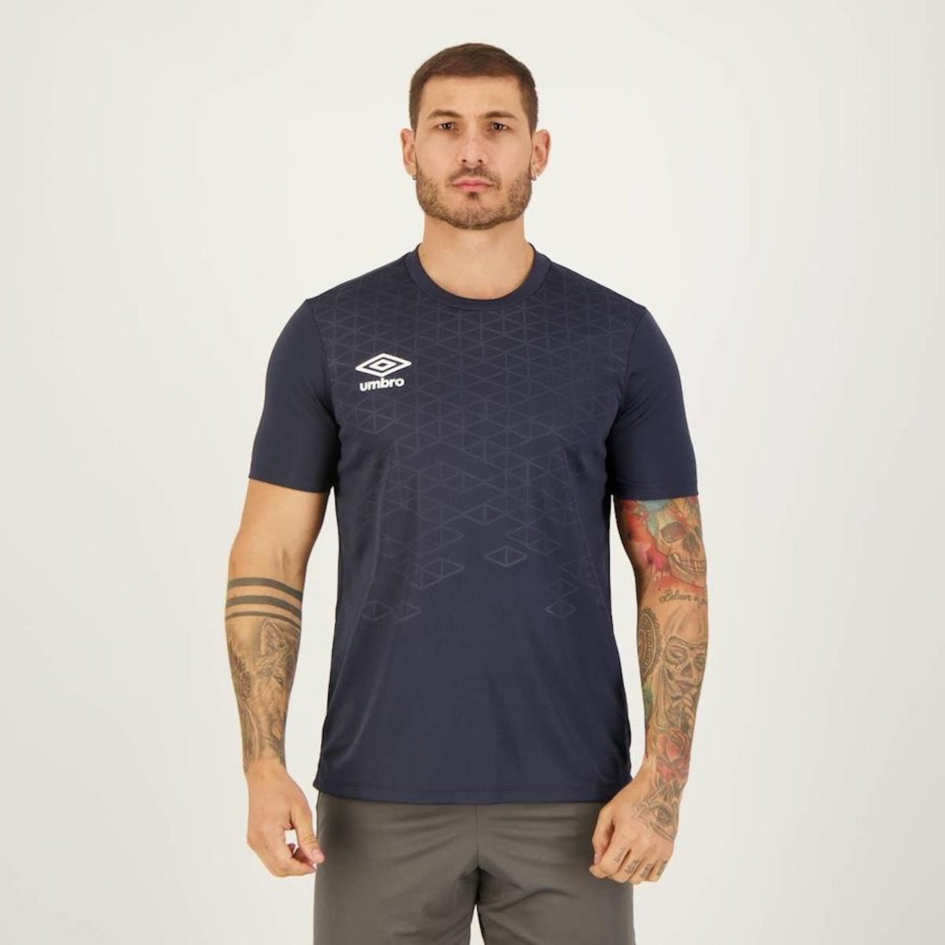 Camiseta Umbro Digital Diamond - Masculina - Foto 1