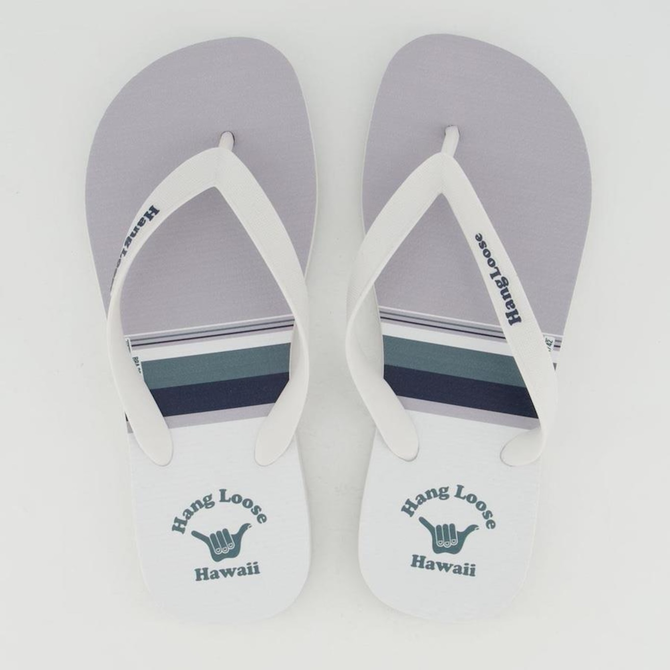 Chinelo Hang Loose Stripe Hawaii - Masculino - Foto 1