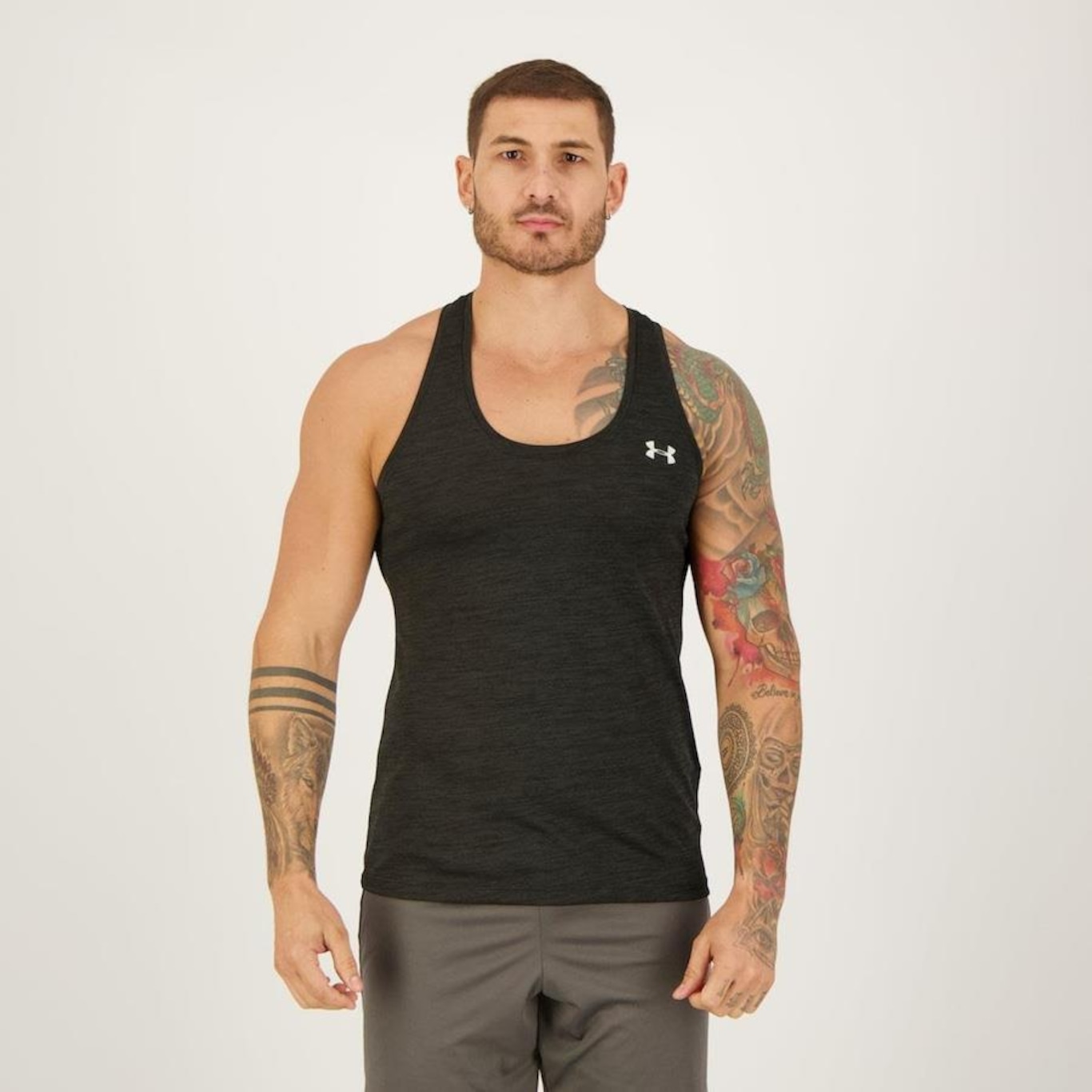 Camiseta Regata Under Armour Tech Tank - Masculina - Foto 1