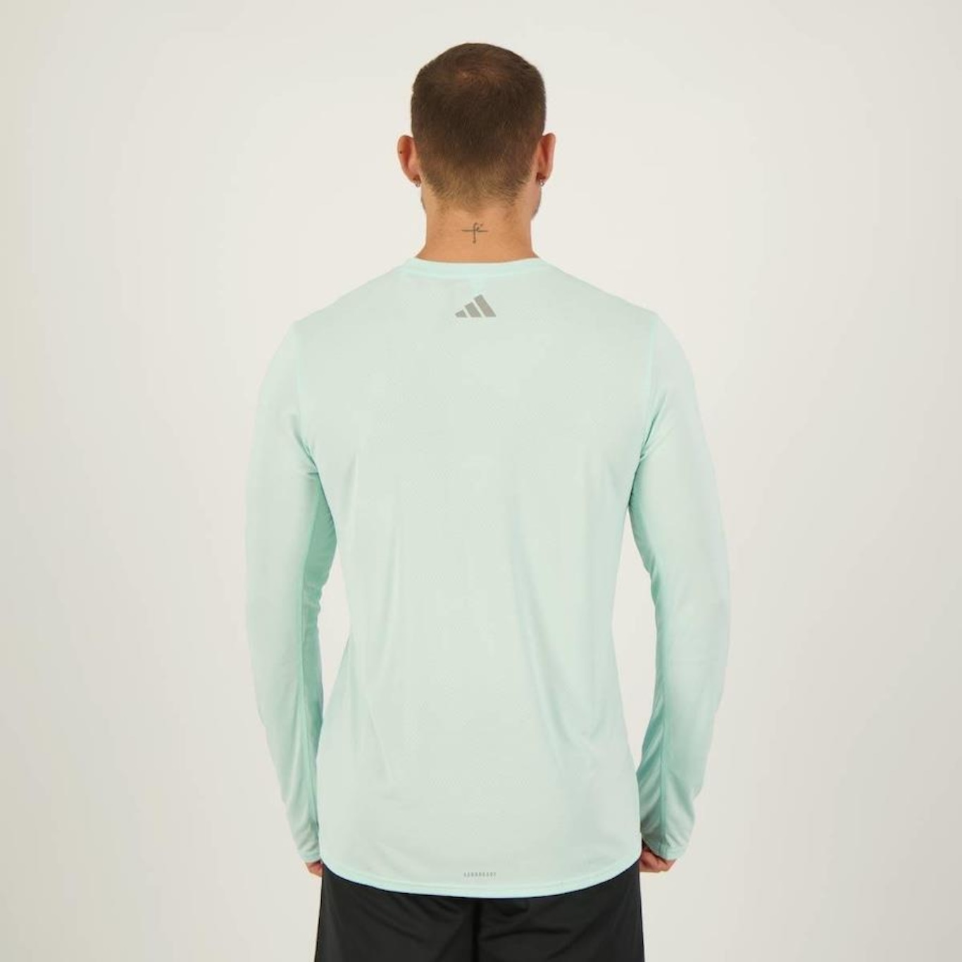 Blusão adidas Run It Bos Ls - Masculino - Foto 3