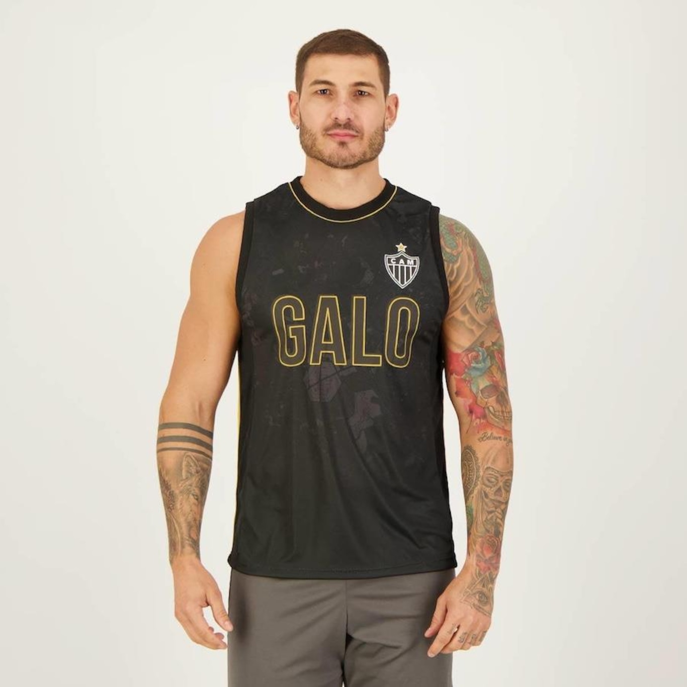 Camiseta Regata do Atlético Mineiro Terms - Masculina - Foto 1