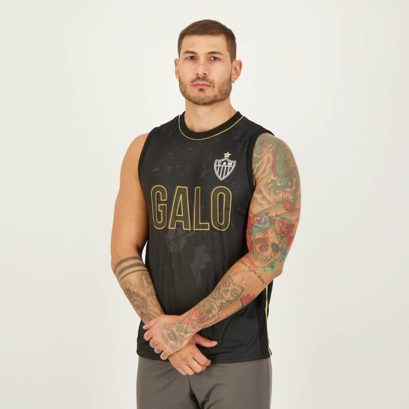 Camiseta Regata do Atlético Mineiro Terms - Masculina - Foto 5