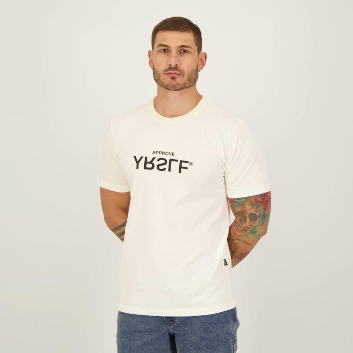 Camiseta Approve Yrslf - Masculina - Foto 2