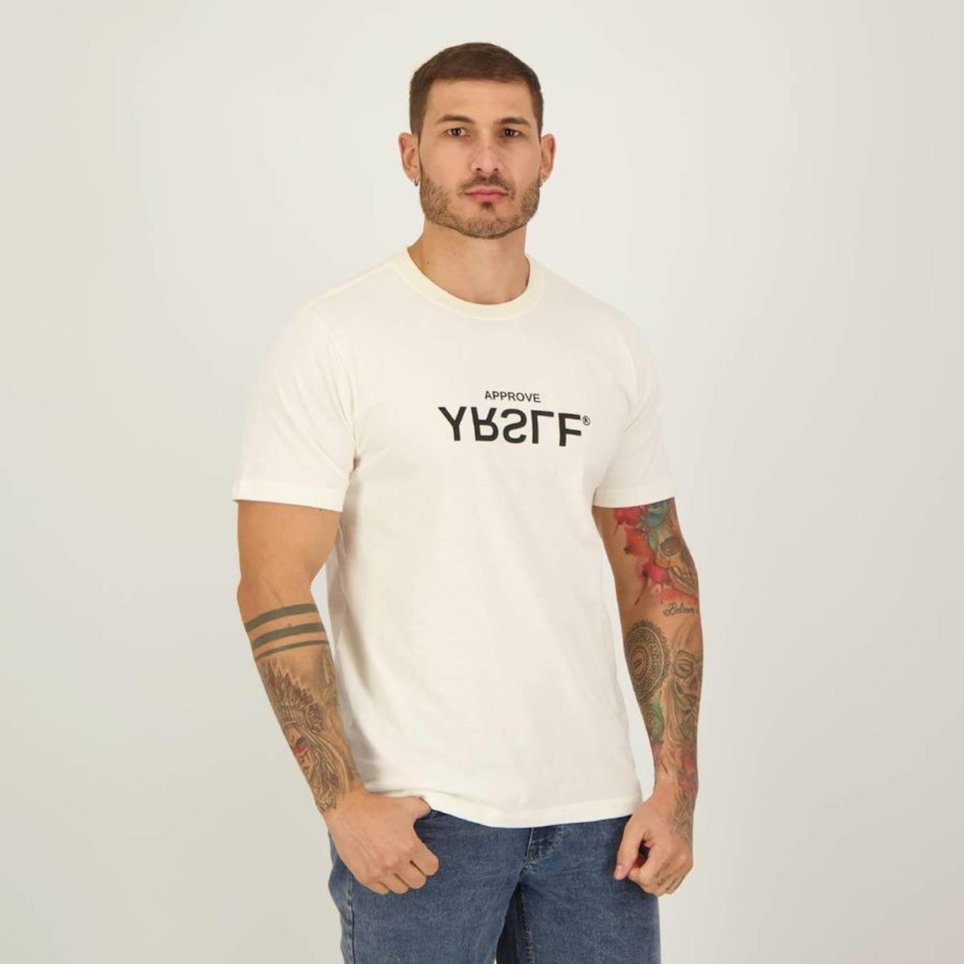 Camiseta Approve Yrslf - Masculina - Foto 5