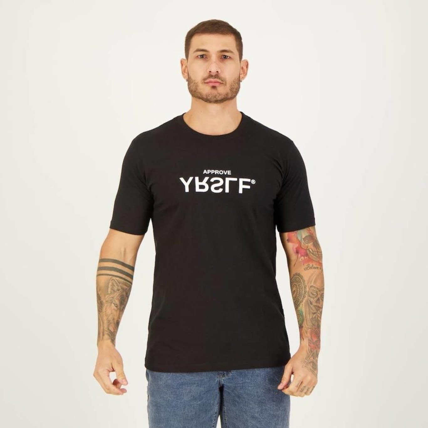 Camiseta Approve Yrslf - Masculina - Foto 1