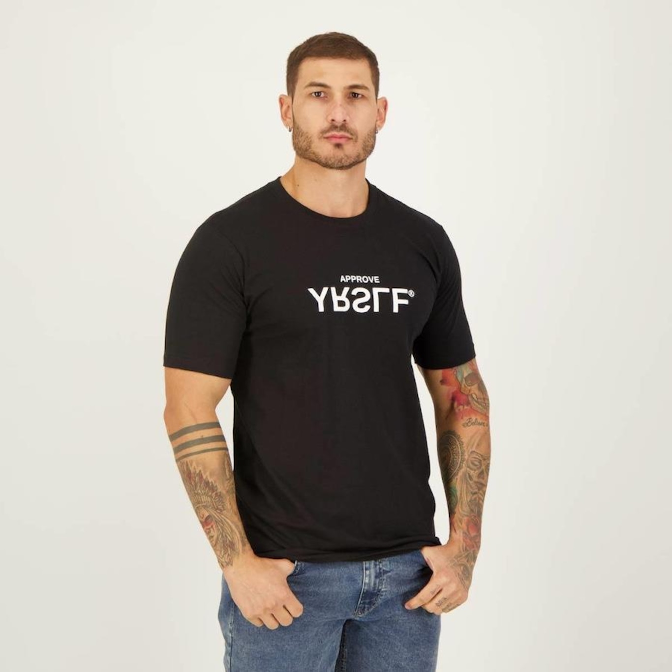 Camiseta Approve Yrslf - Masculina - Foto 2