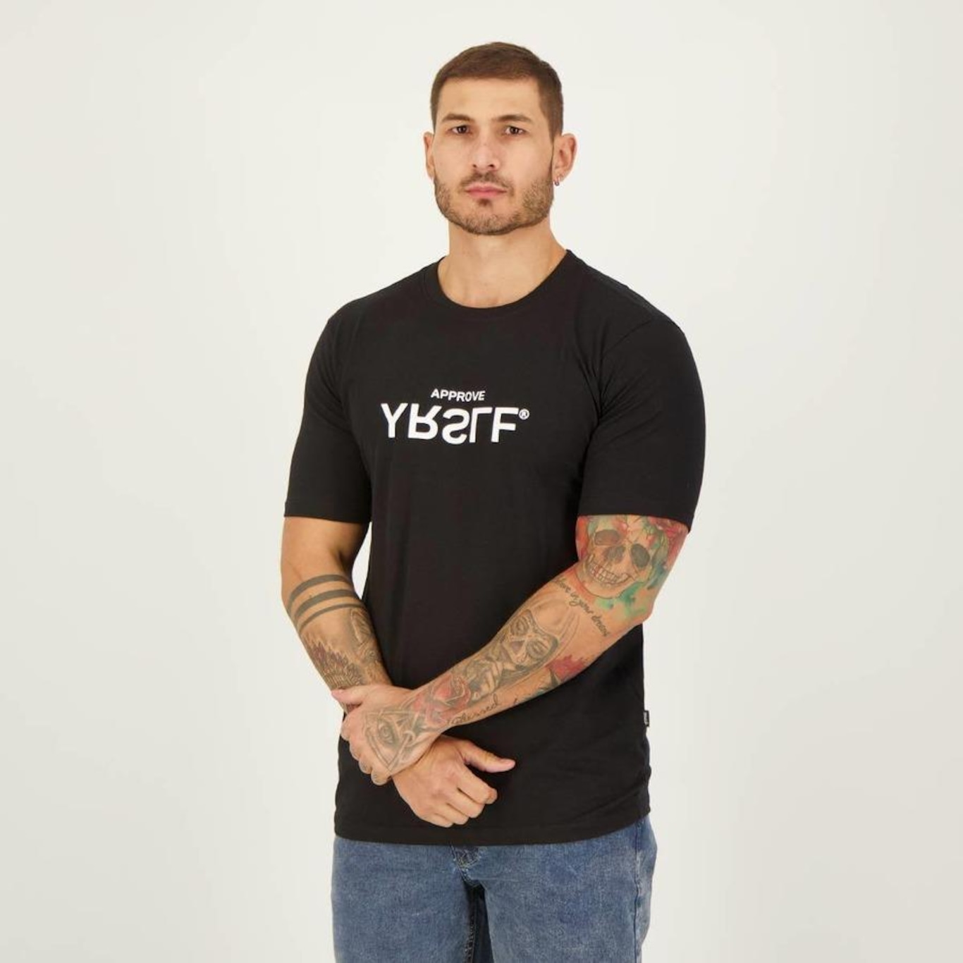 Camiseta Approve Yrslf - Masculina - Foto 5