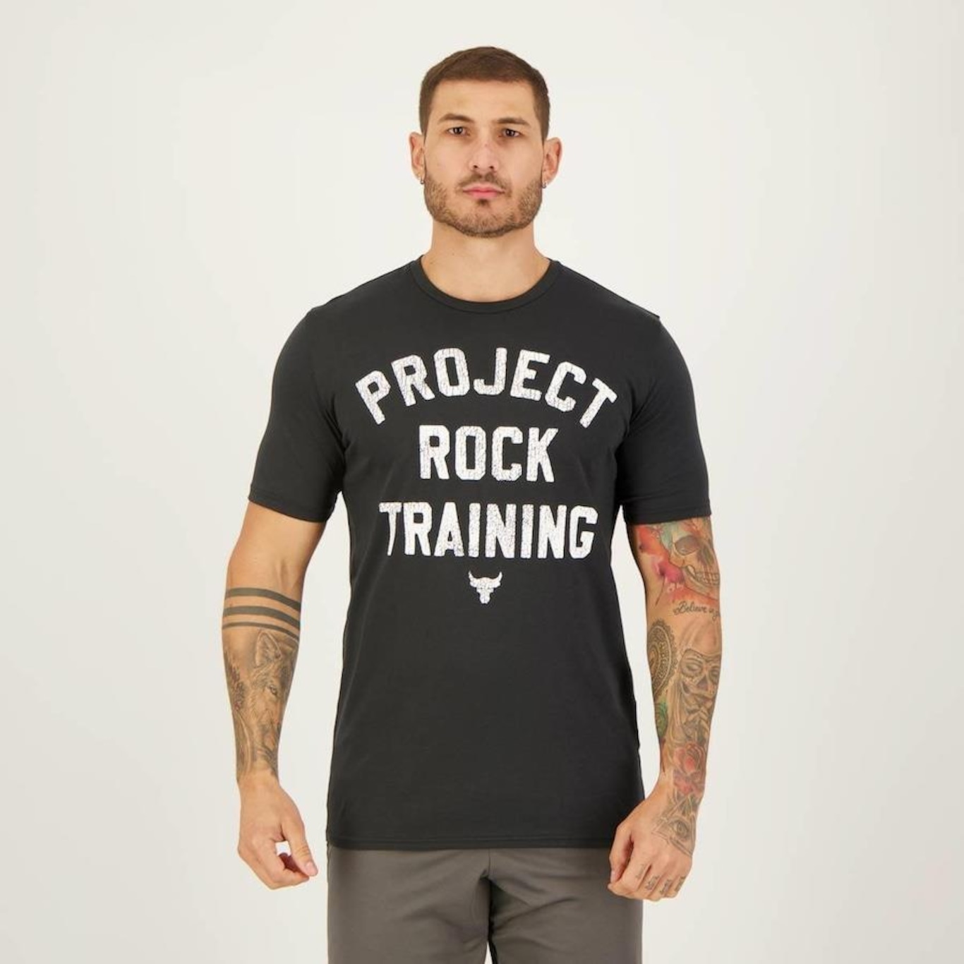 Camiseta Under Armour Project Rock Train - Masculina - Foto 1