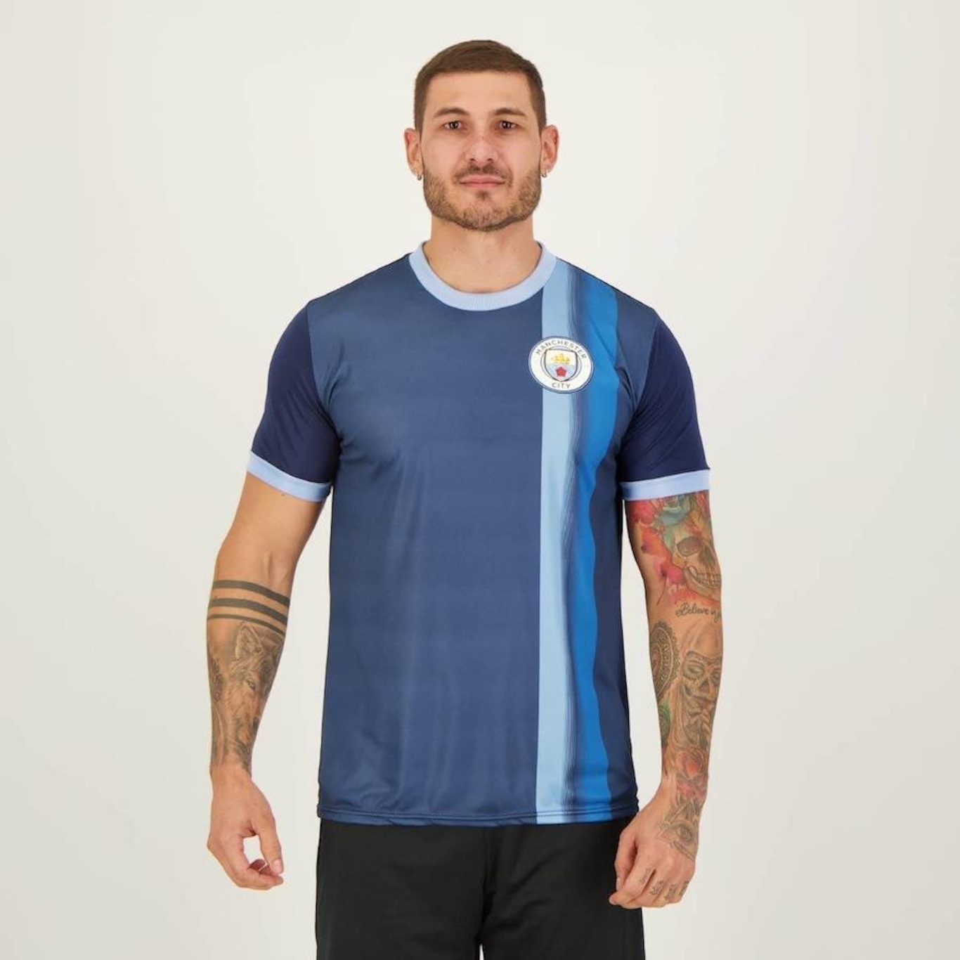 Camiseta Manchester City Kick - Masculina - Foto 1