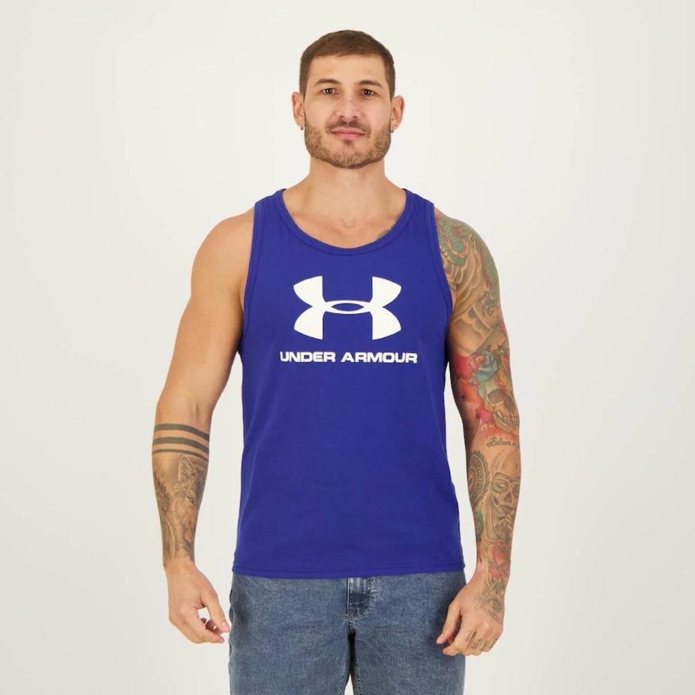 Camiseta Regata Under Armour Sportstyle Logo - Masculina