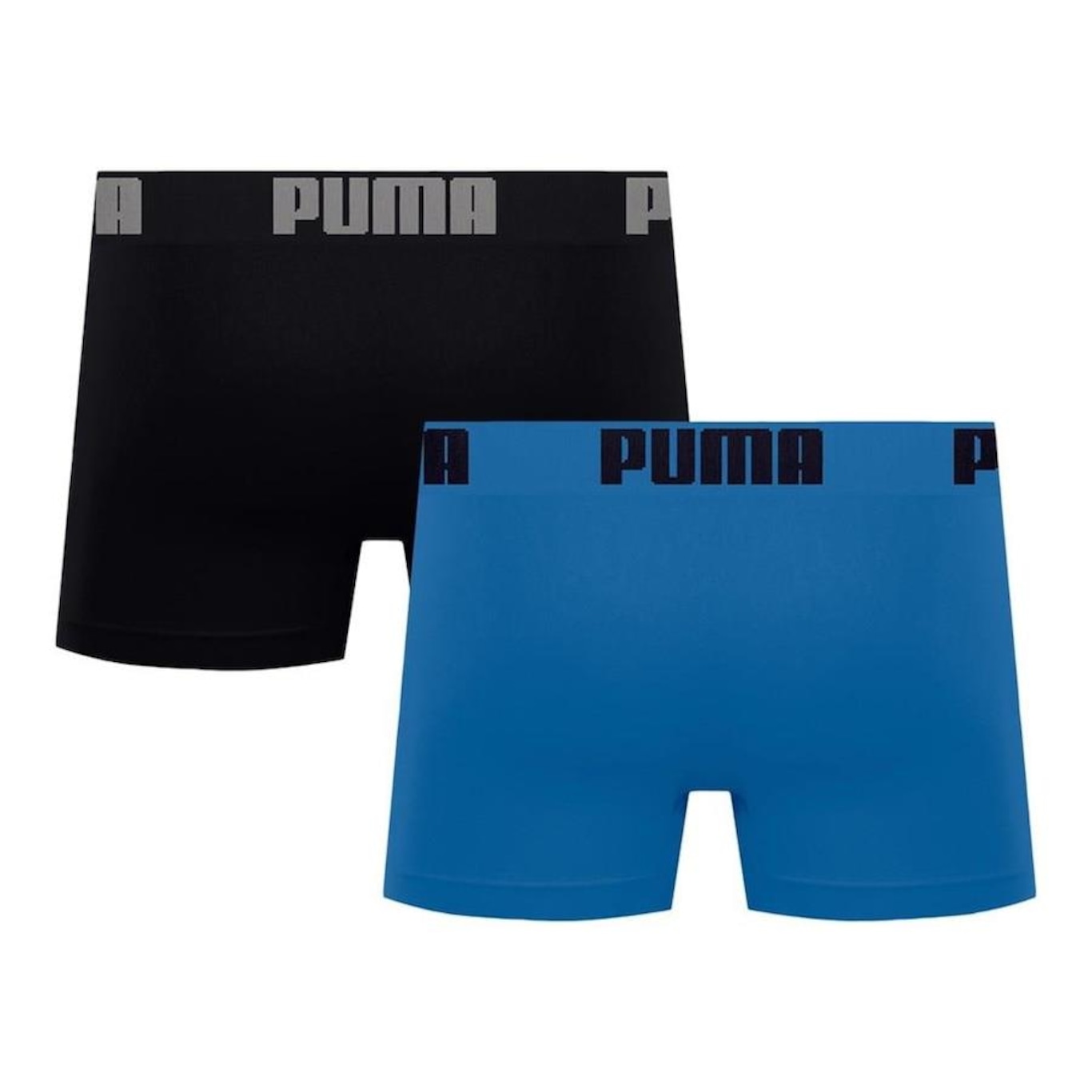 Kit Cuecas Boxer Puma sem Costura - 2 Unidades - Adulto - Foto 2