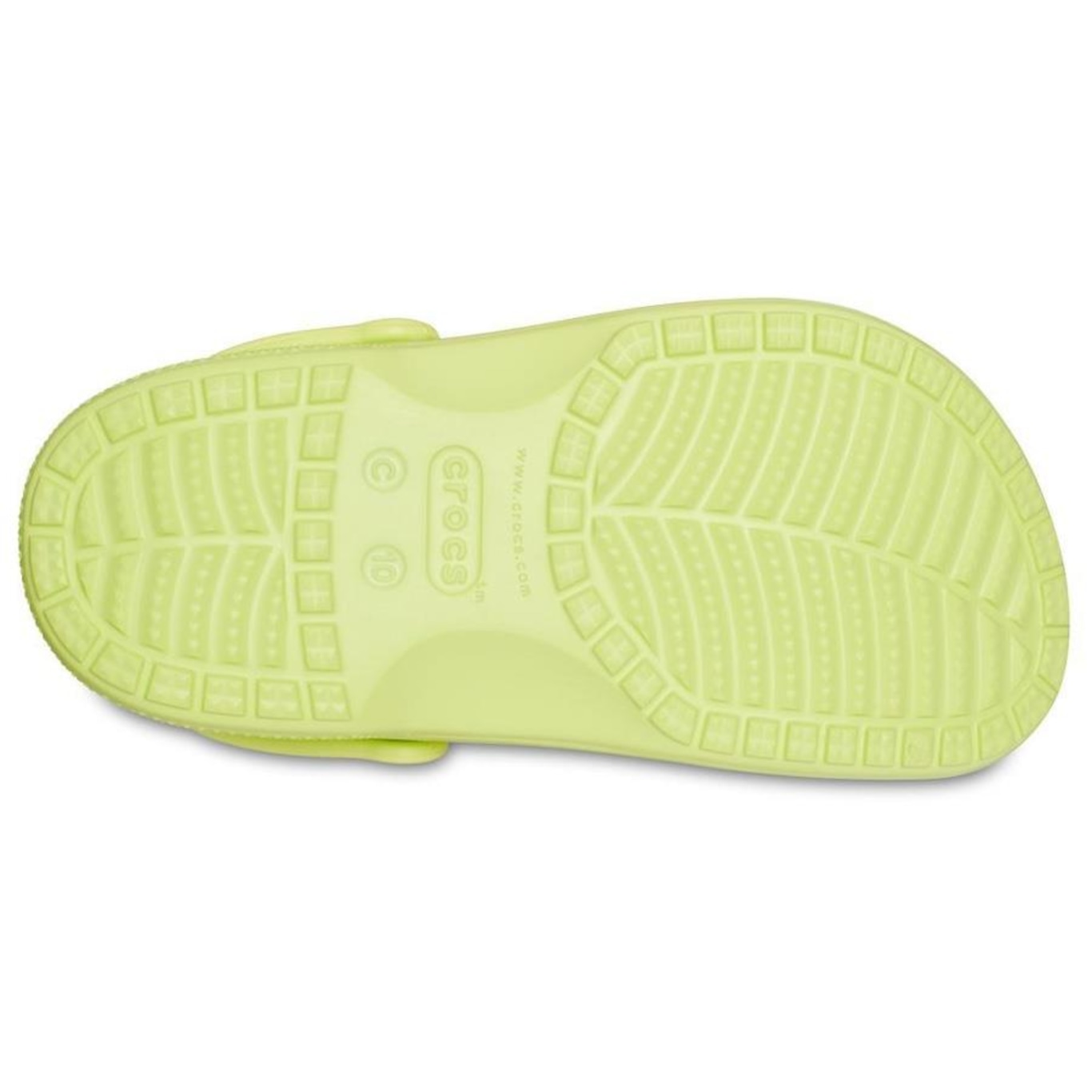 Sandália Crocs Baya Clog Kids Lime Zest - Unissex - Foto 6