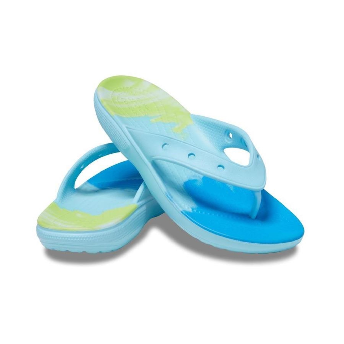 Chinelo Crocs Classic Ombre Flip - Unissex - Foto 4