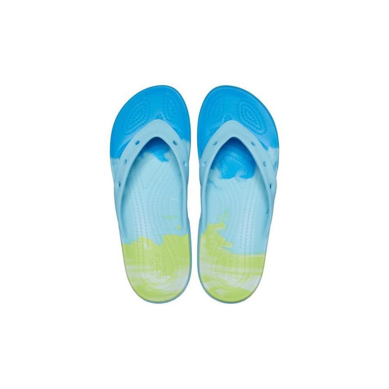 Chinelo Crocs Classic Ombre Flip - Unissex - Foto 5