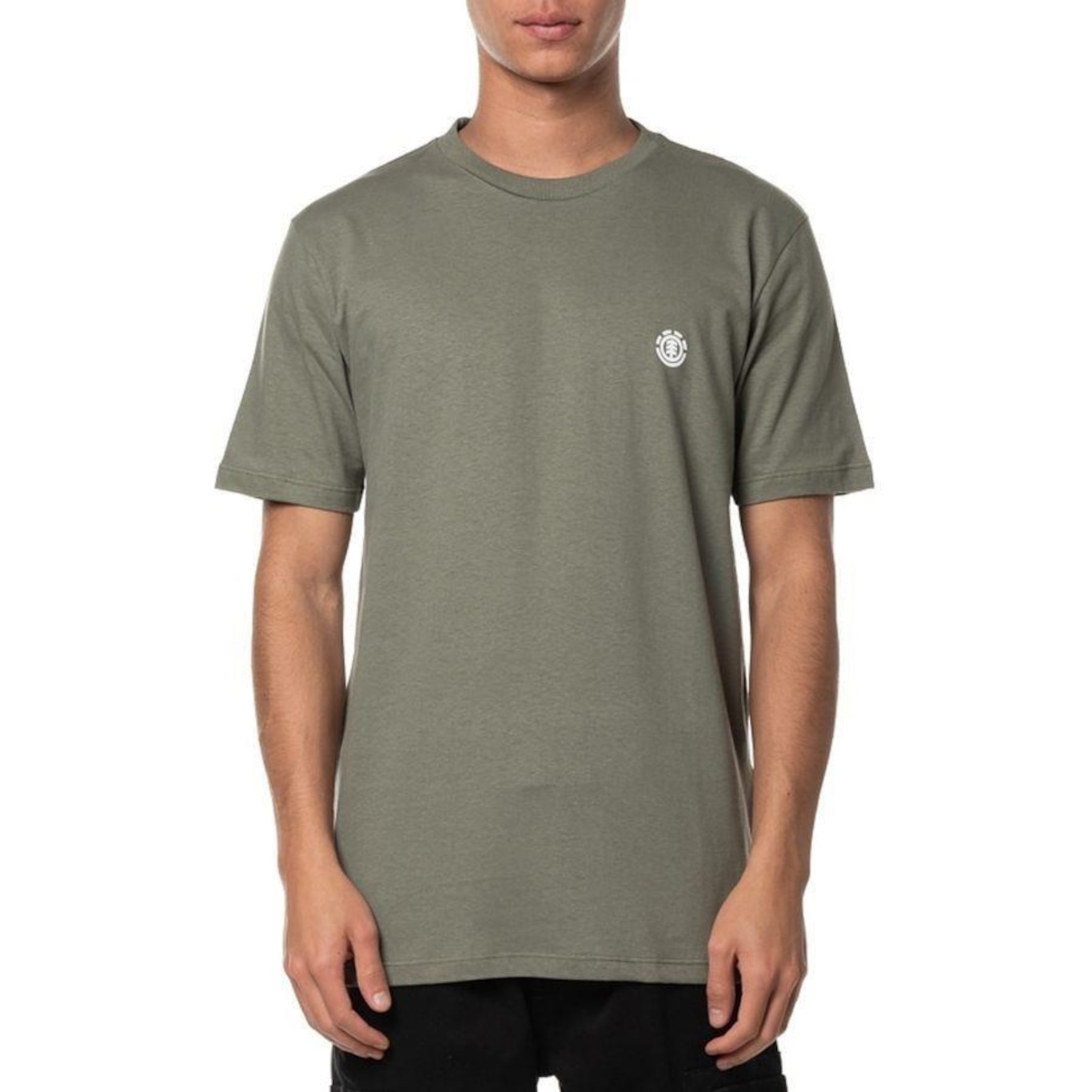 Camiseta Element Basic Crew - Masculina - Foto 4