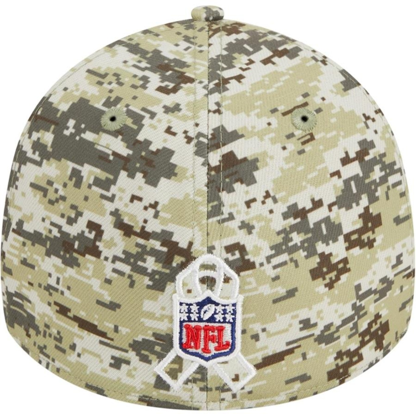 Boné Aba Curva New Era 39Thirty Stretch Fit Salute To Service Kansas City Chiefs - Fechado - Adulto - Foto 6