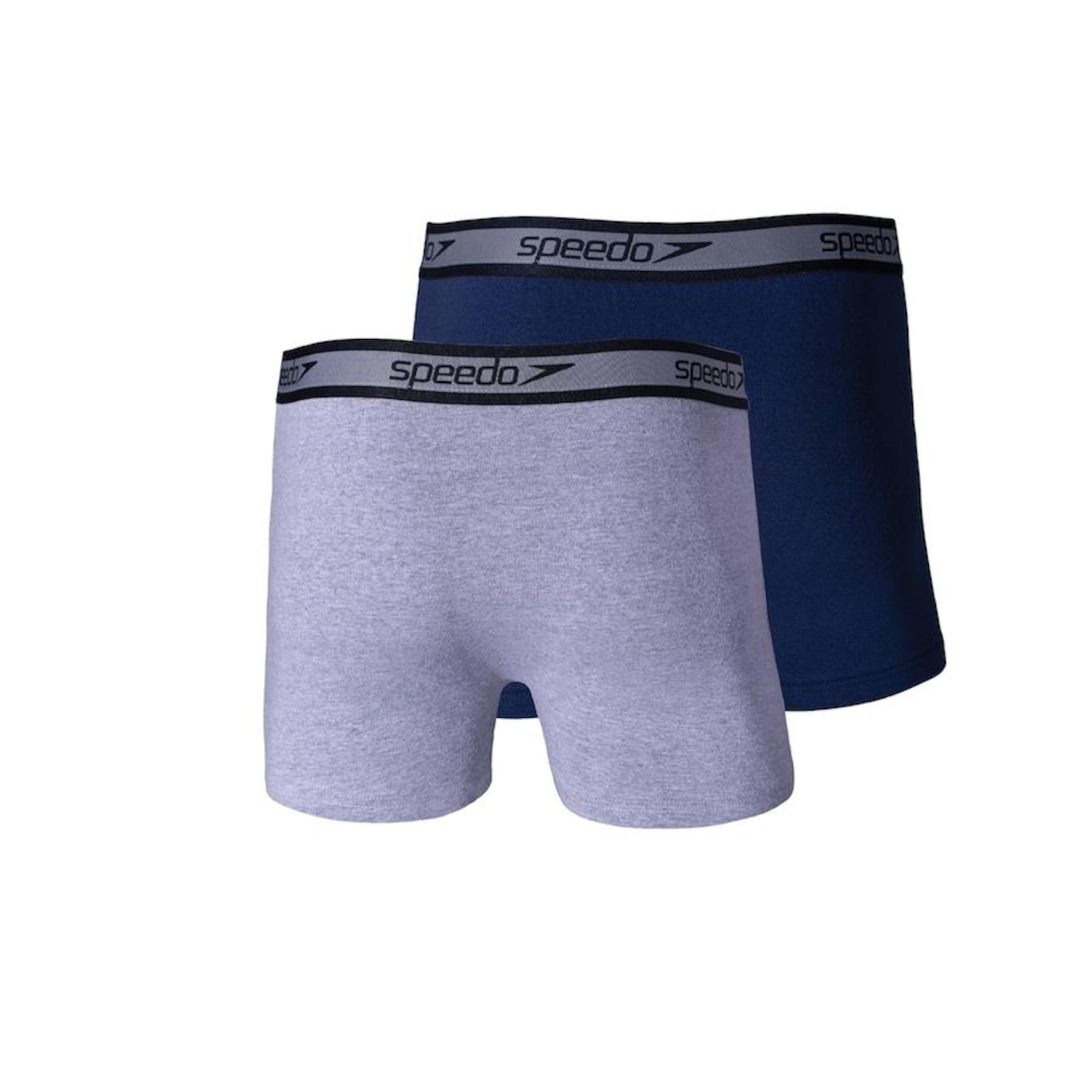 Kit de Cuecas Boxer Speedo Cotton com 2 Unidades - Adulto - Foto 3