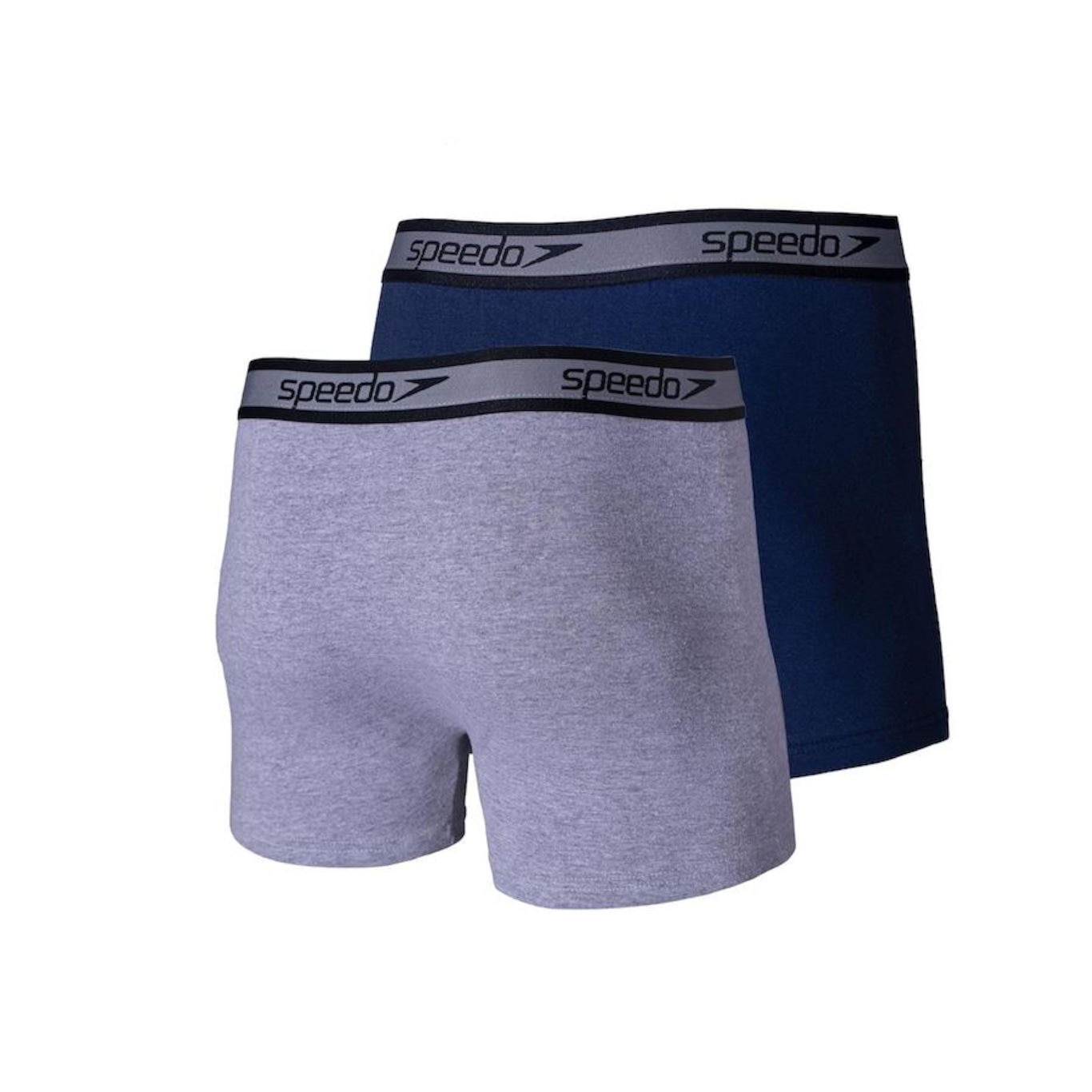 Kit de Cuecas Boxer Speedo Cotton com 2 Unidades - Adulto - Foto 4