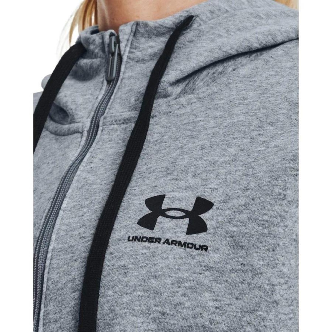 Blusão de Moletom com Capuz Under Armour Rival Fleece - Feminino - Foto 4